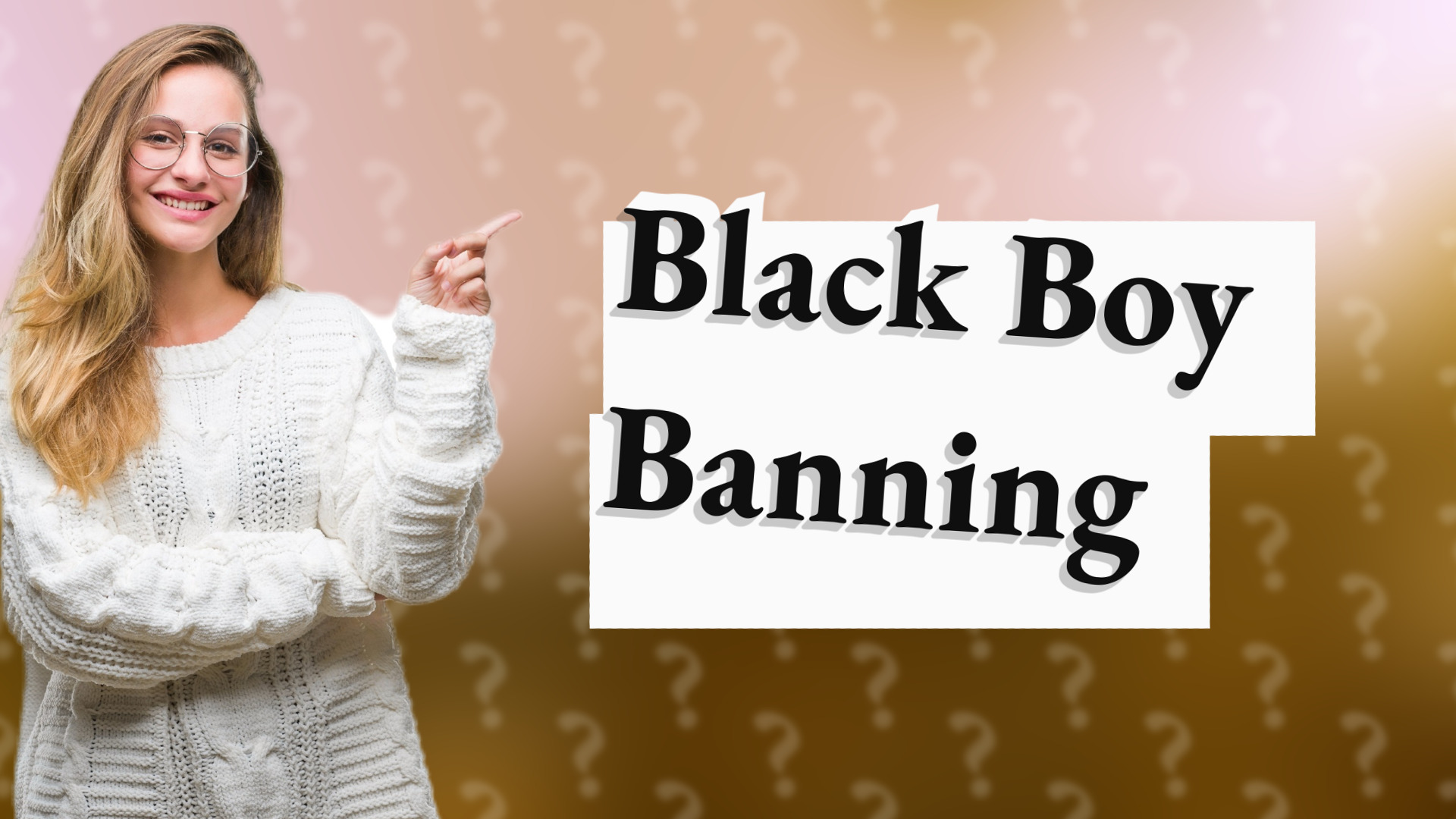 Black Boy Banning