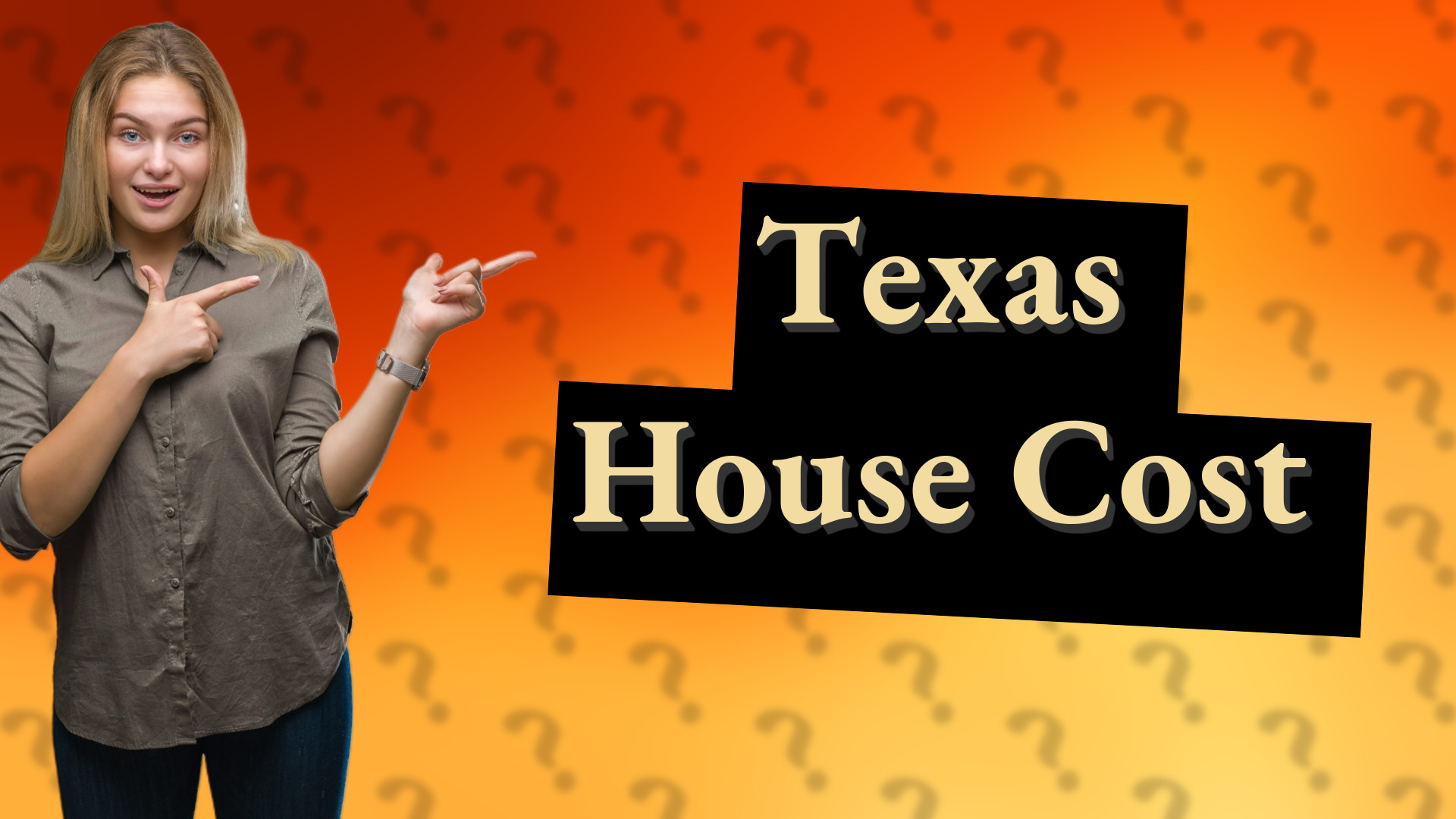 Texas House Cost