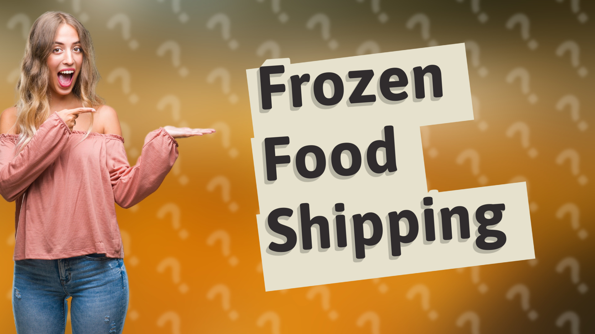 Frozen Food Shipping