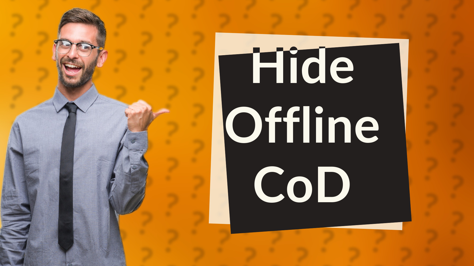 Hide Offline CoD