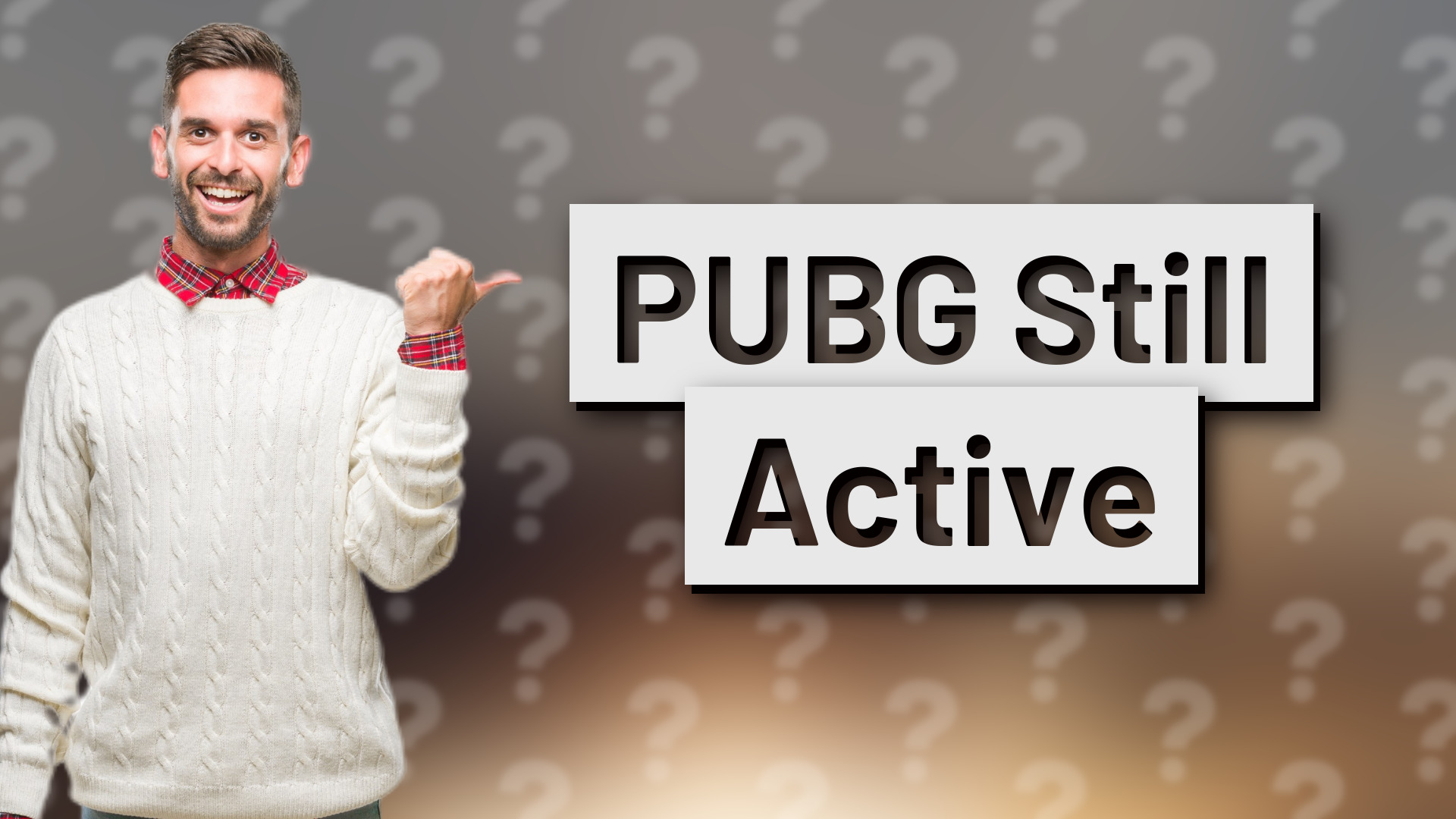 PUBG Still Active