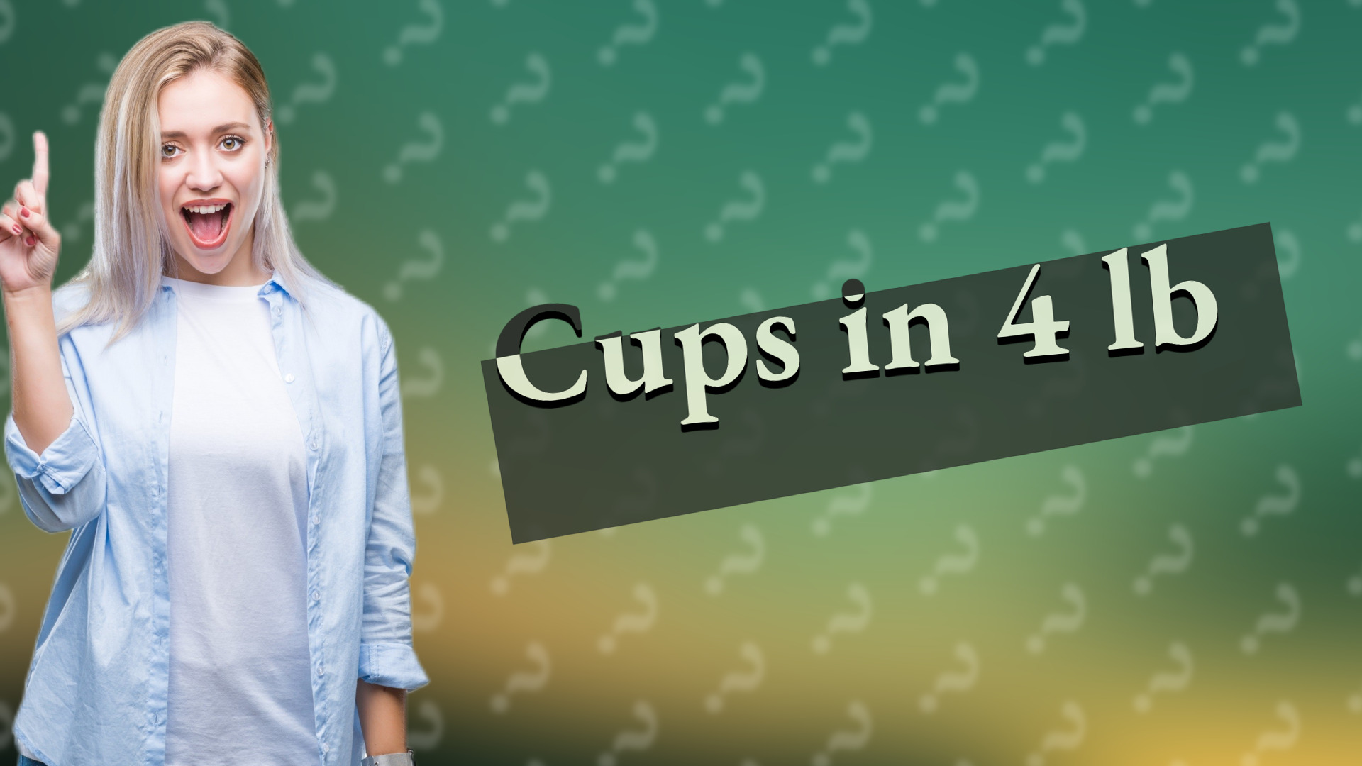 Cups in 4 lb