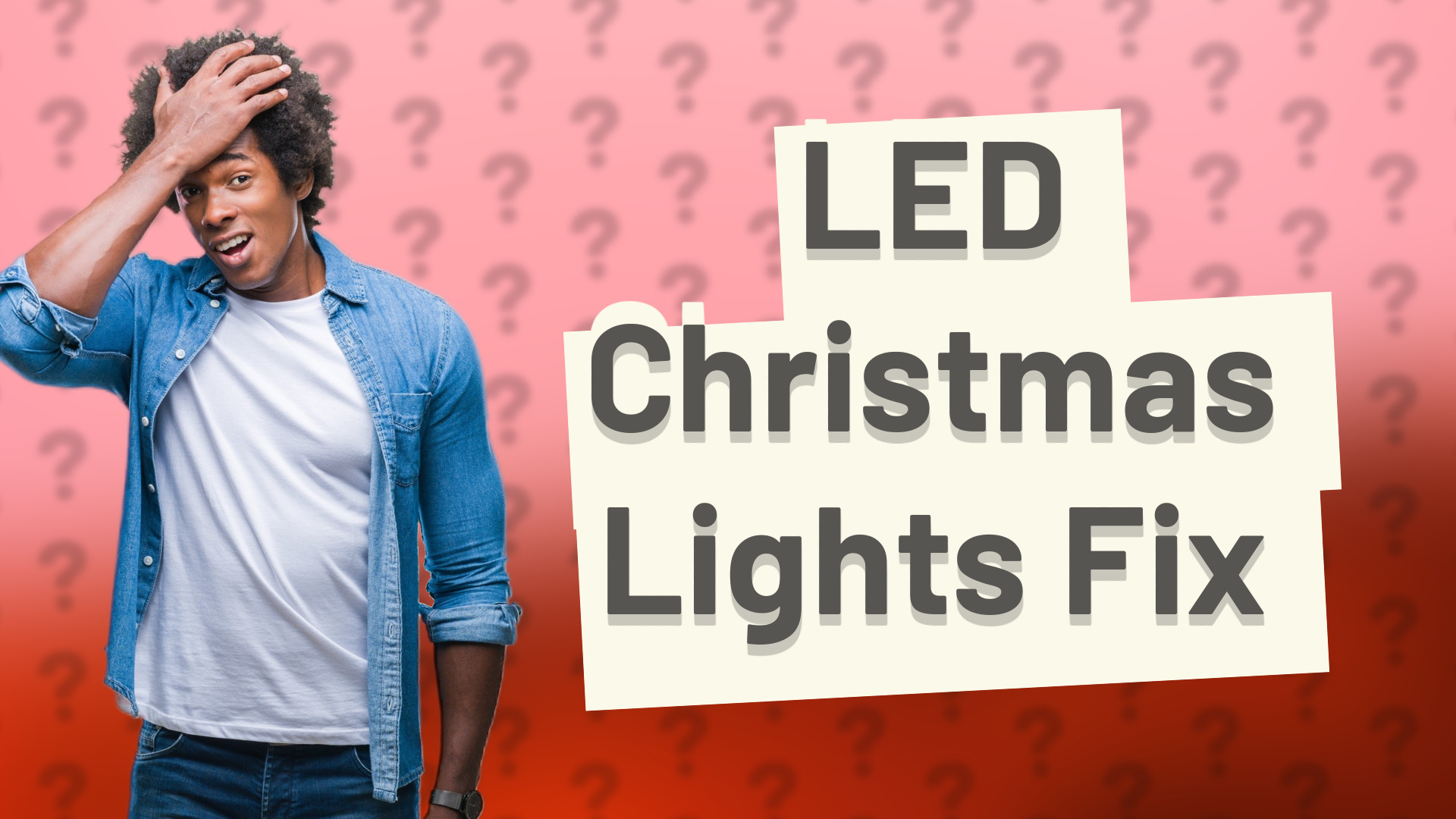 LED Christmas Lights Fix