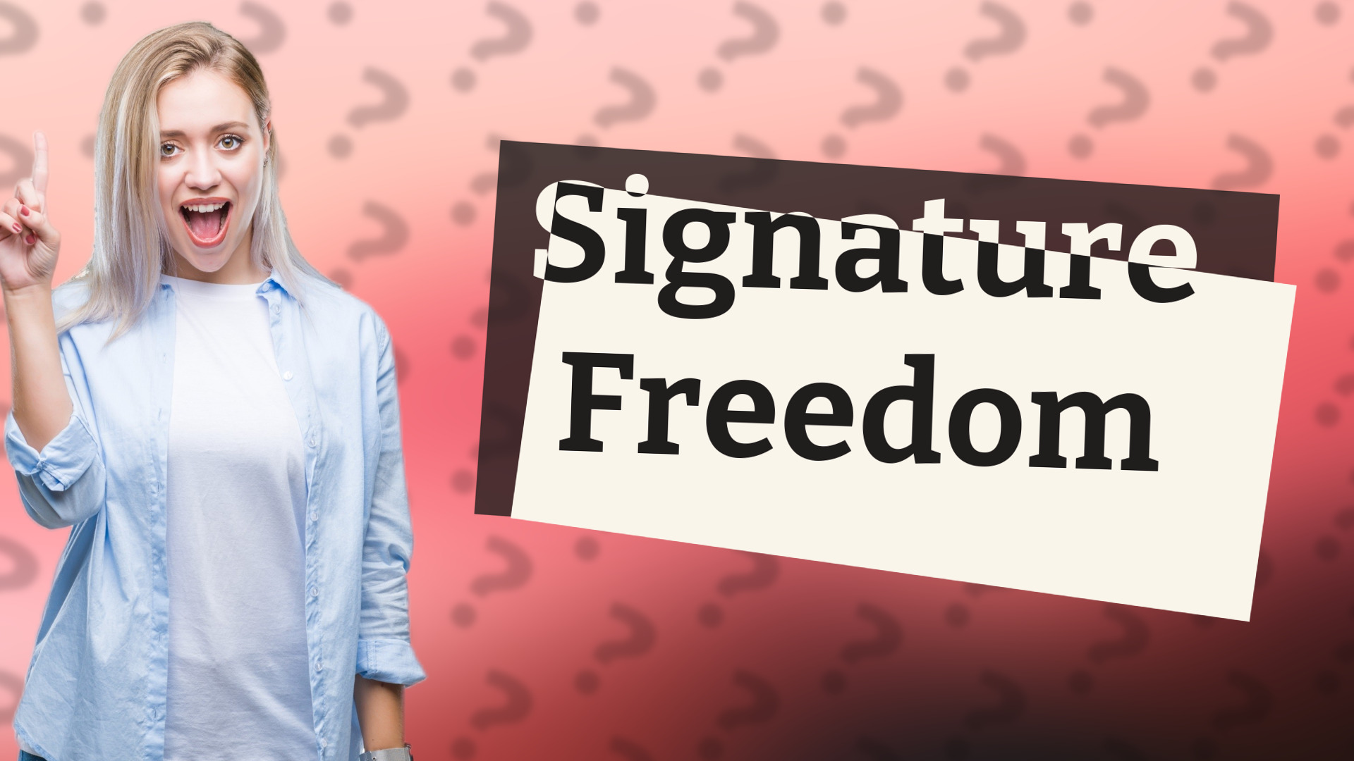 Signature Freedom