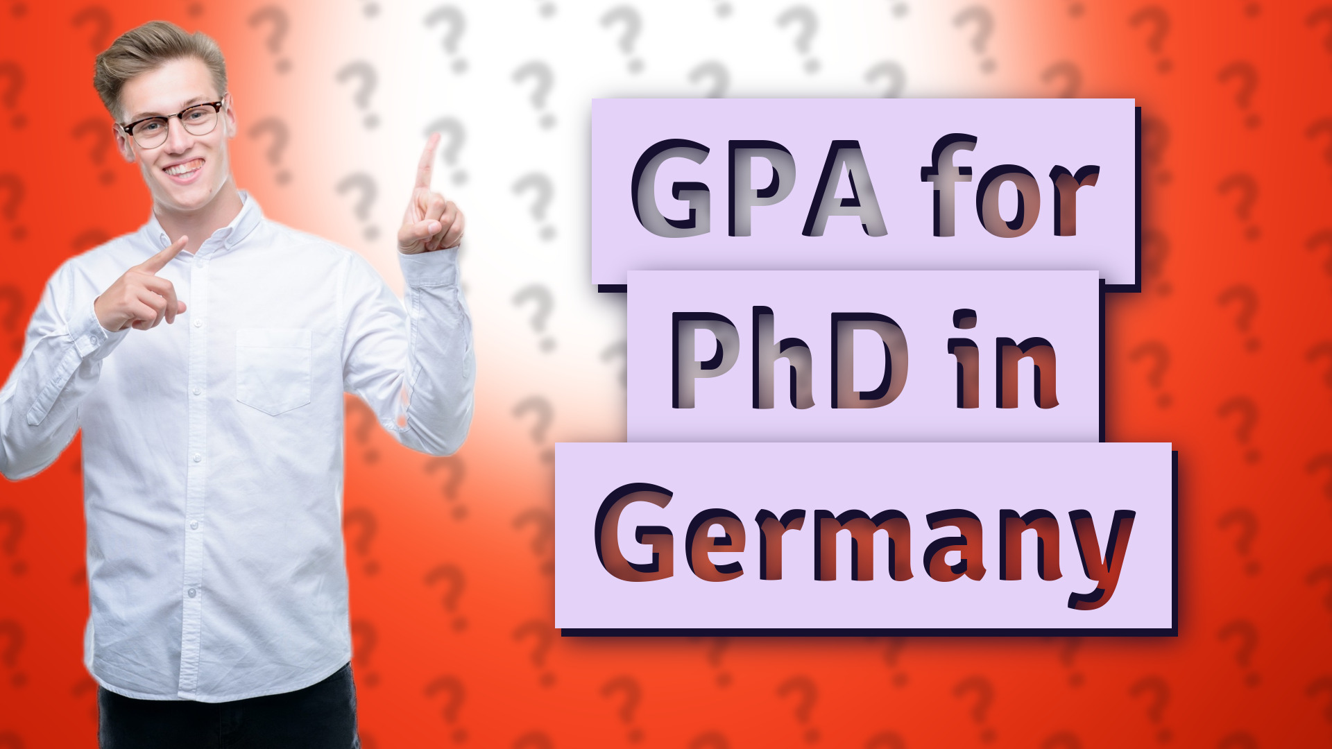GPA for PhD in Germany