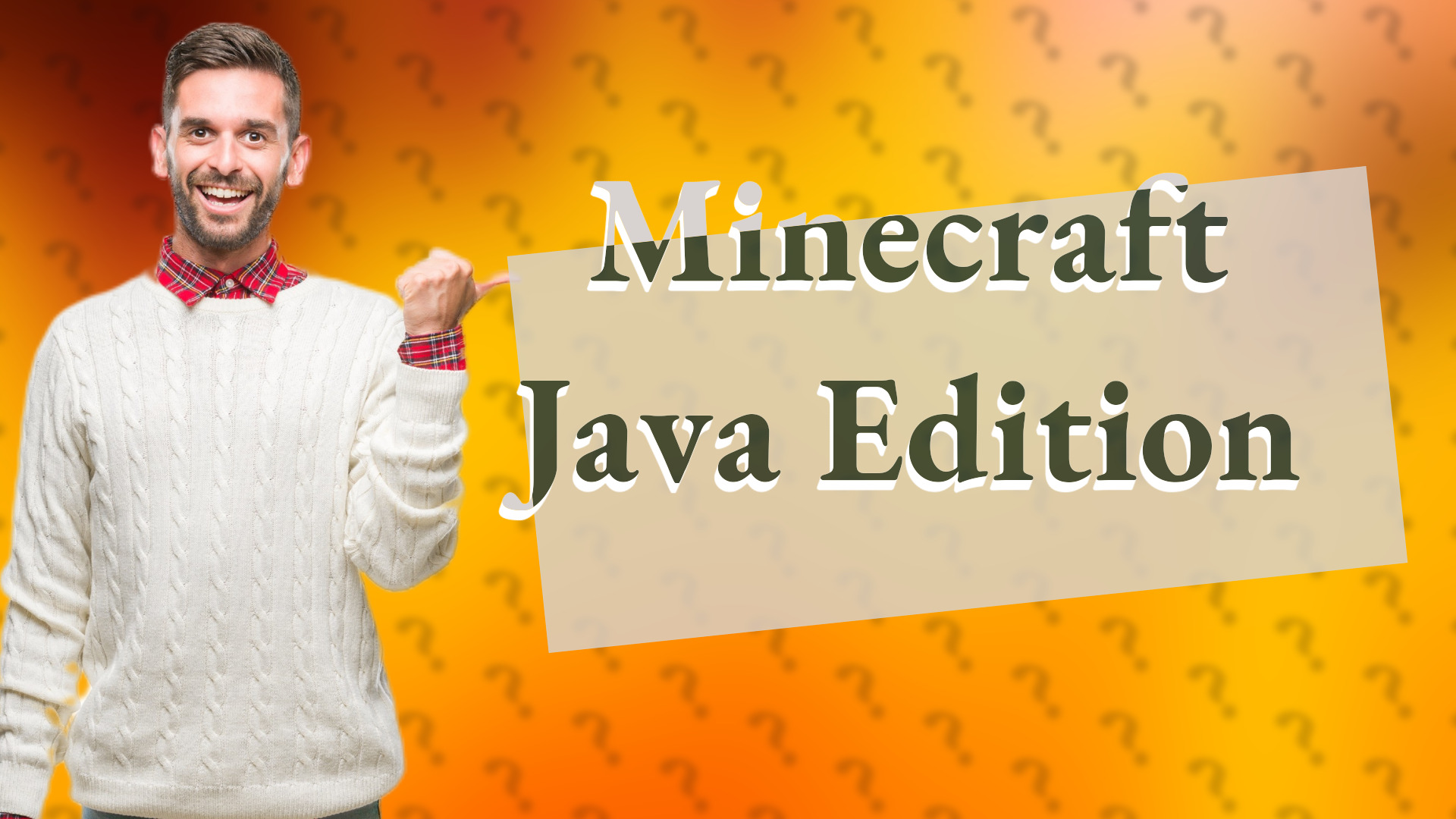 Minecraft Java Edition