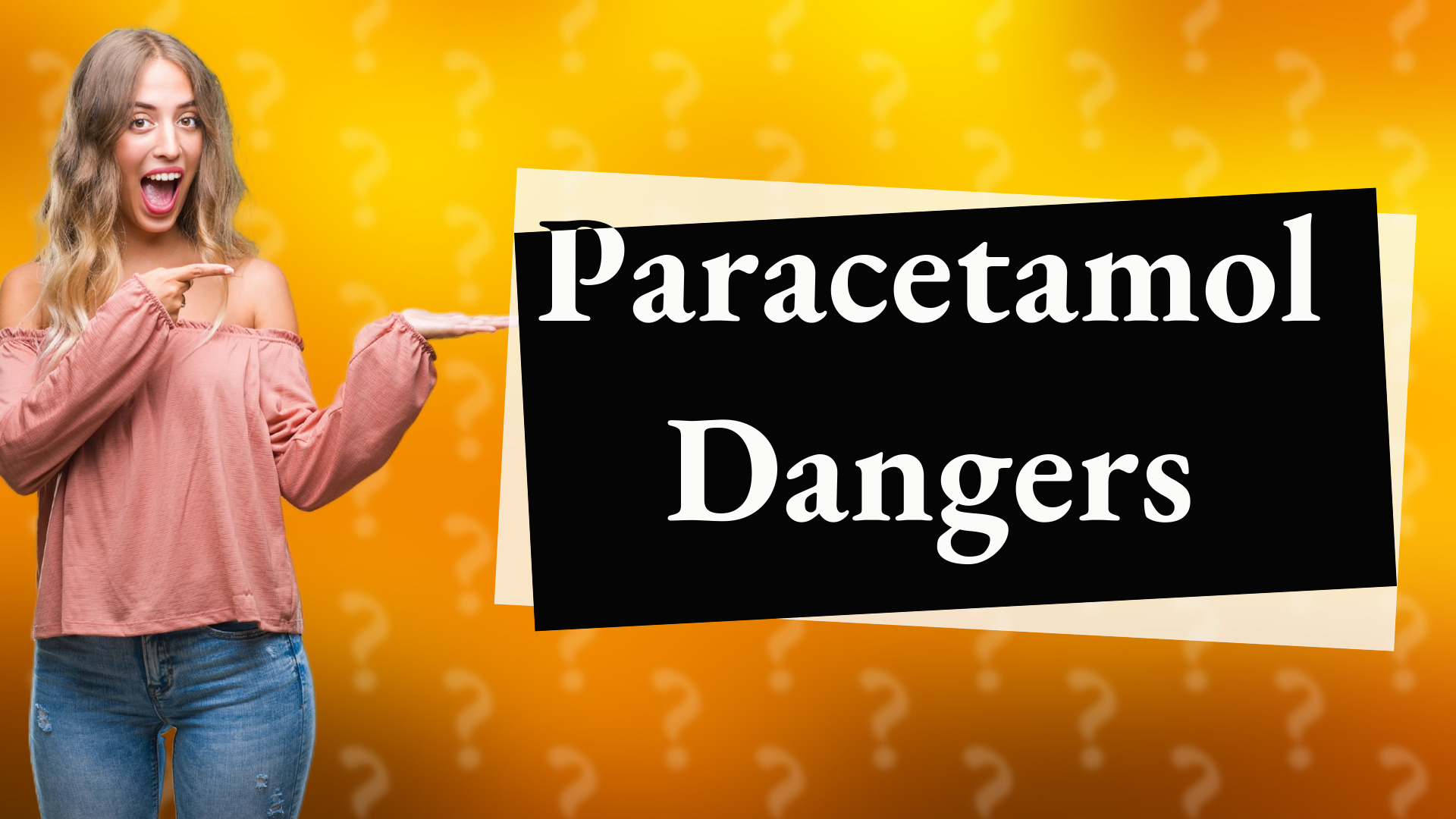 Paracetamol Dangers