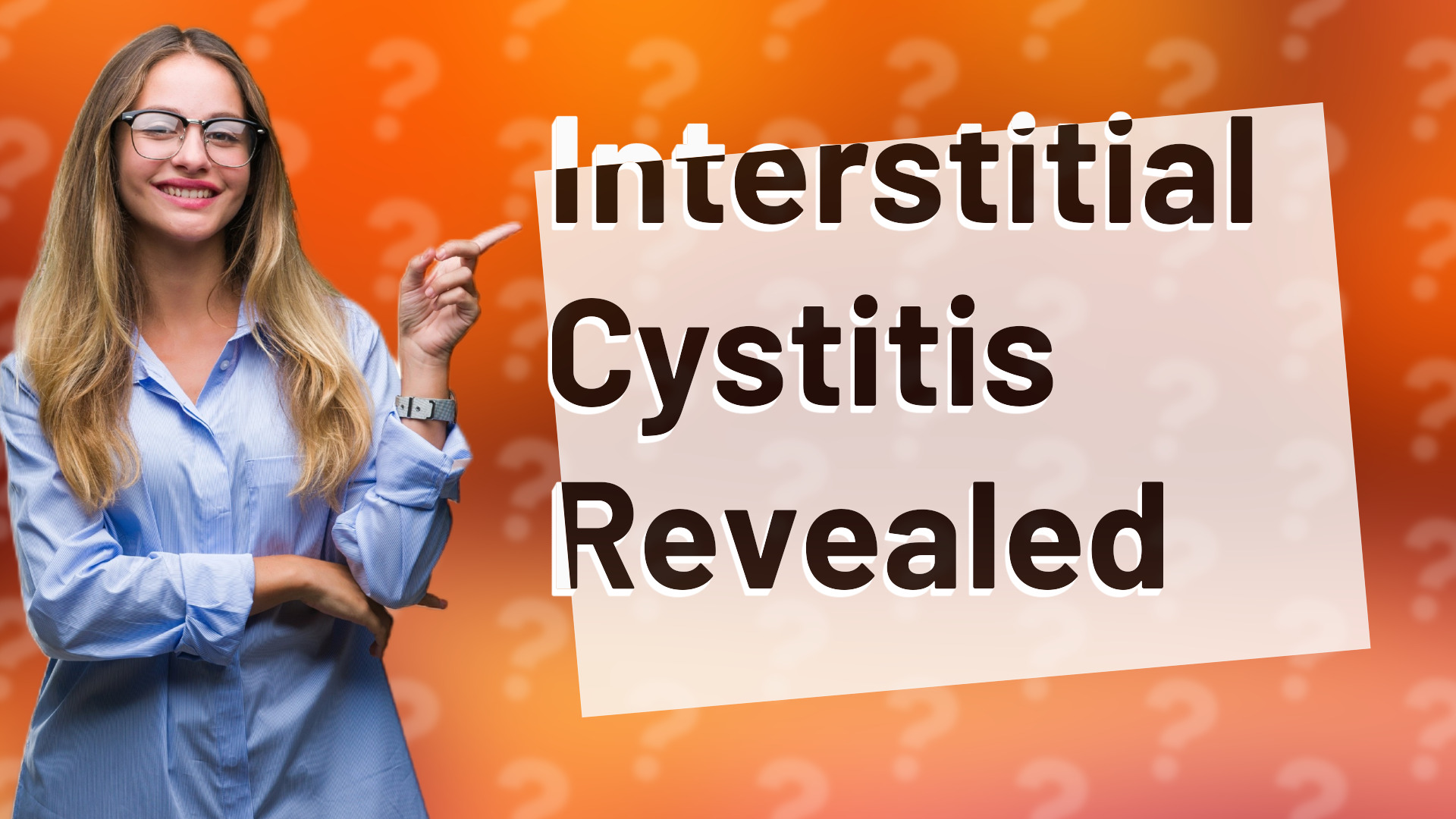Interstitial Cystitis Revealed
