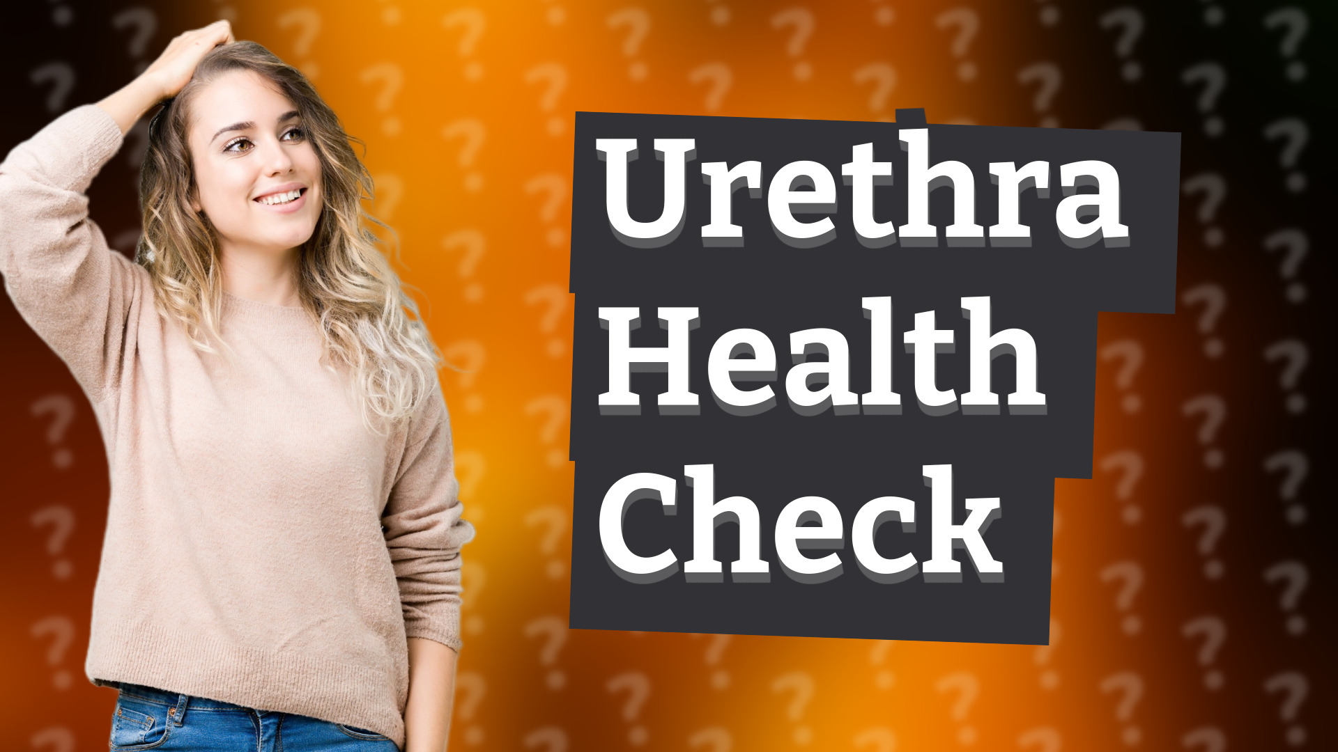 Urethra Health Check