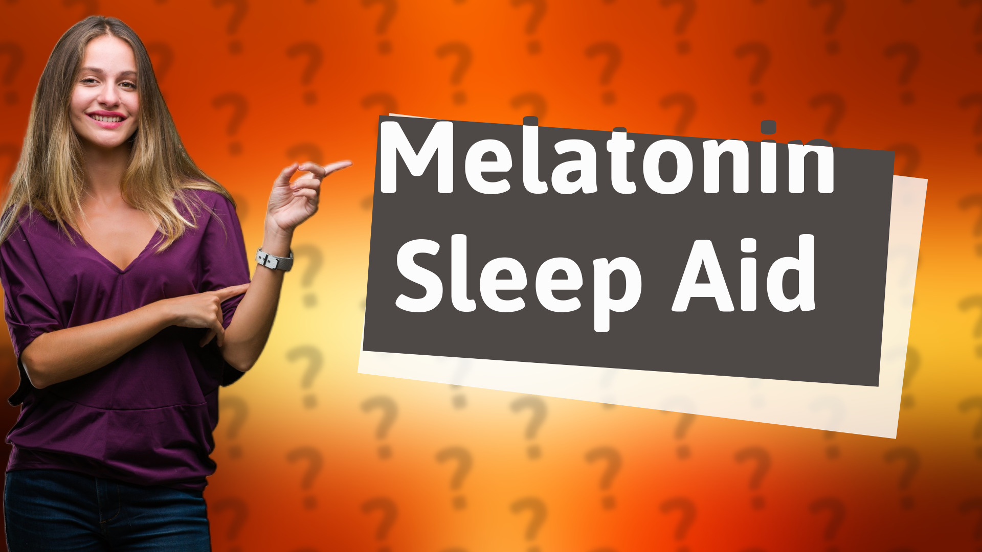 Melatonin Sleep Aid