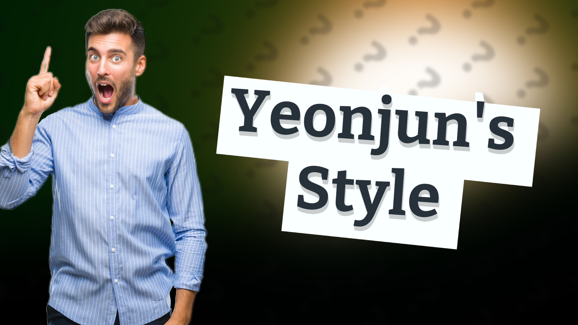 Yeonjun's Style