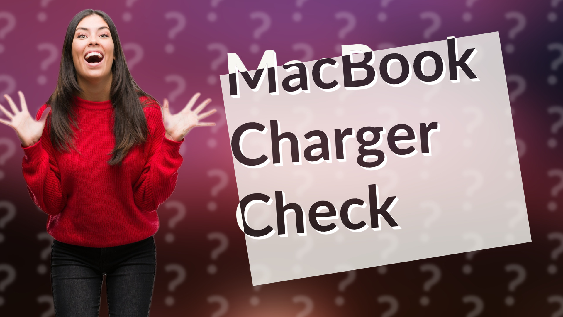 MacBook Charger Check