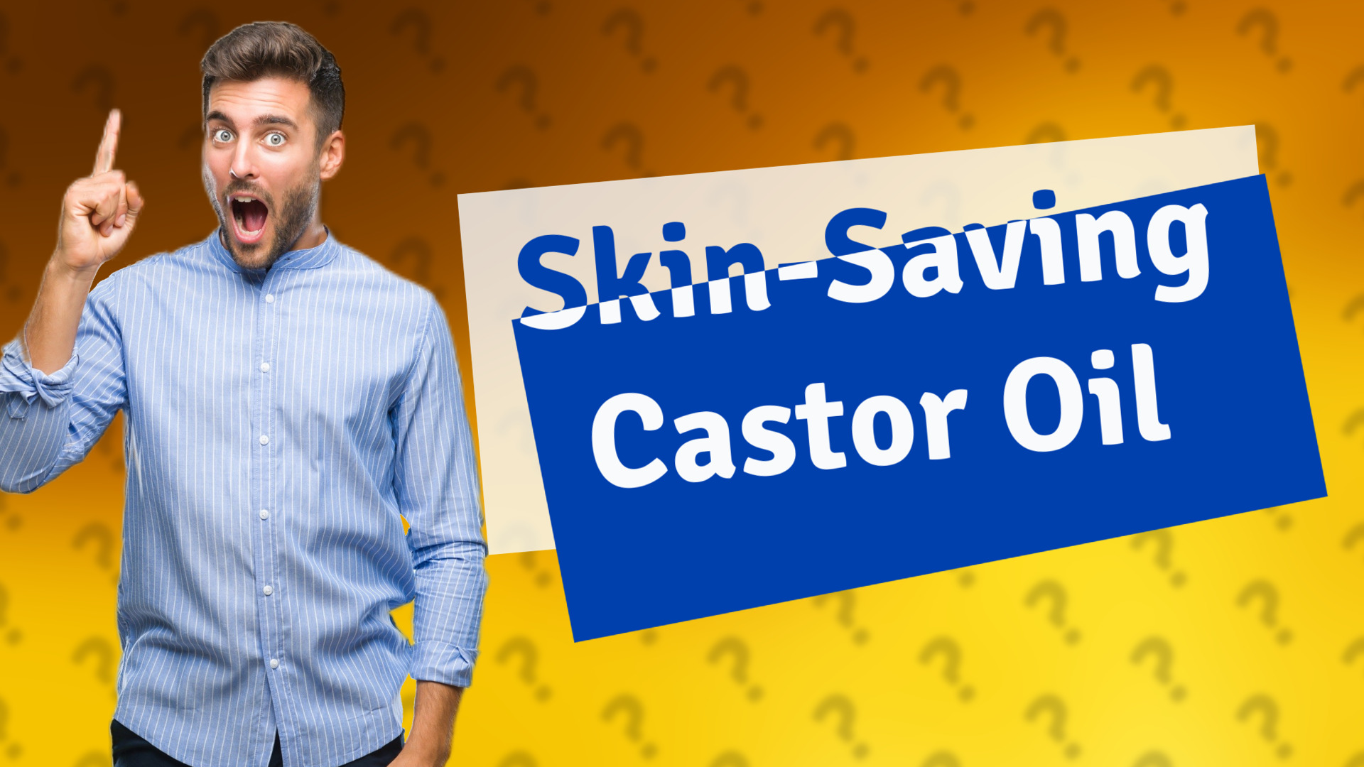 Skin-Saving Castor Oil