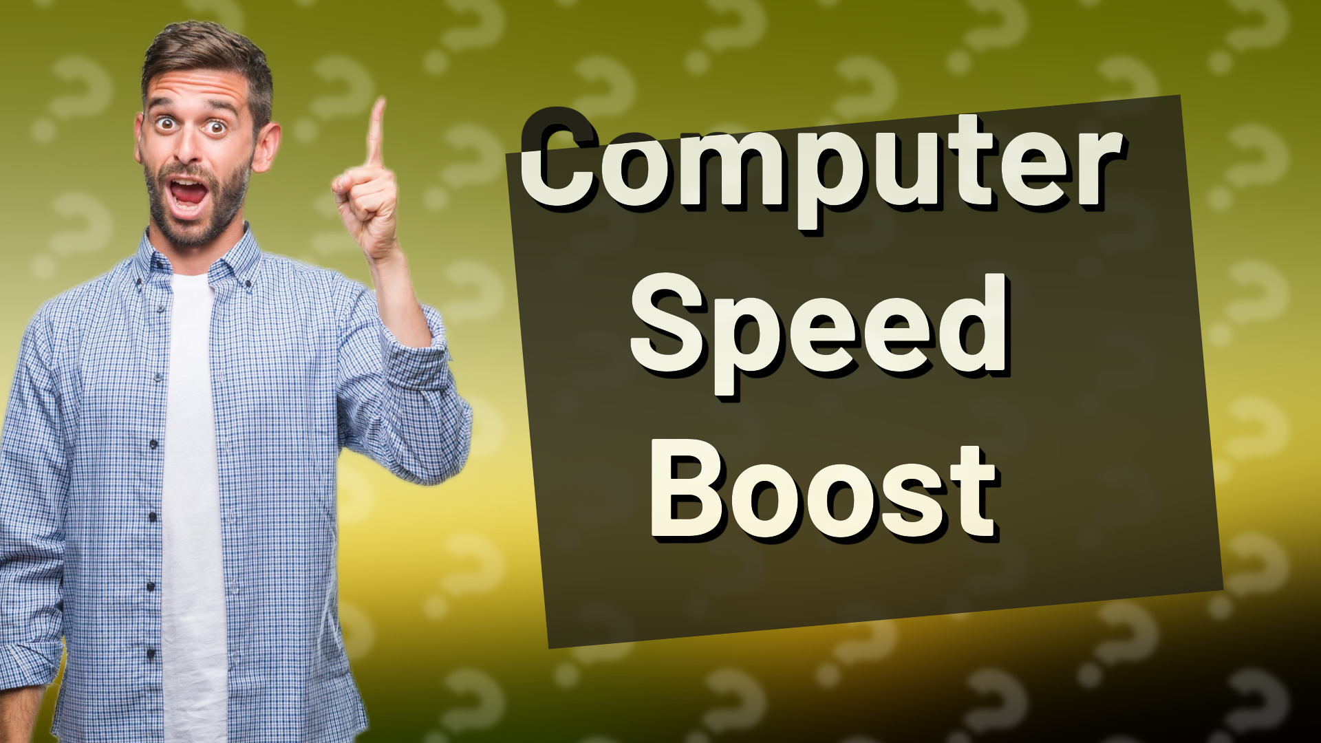 Computer Speed Boost