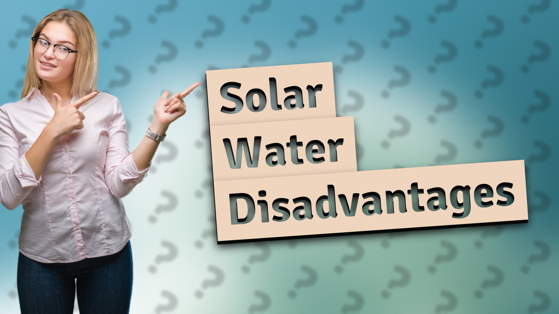 Solar Water Disadvantages