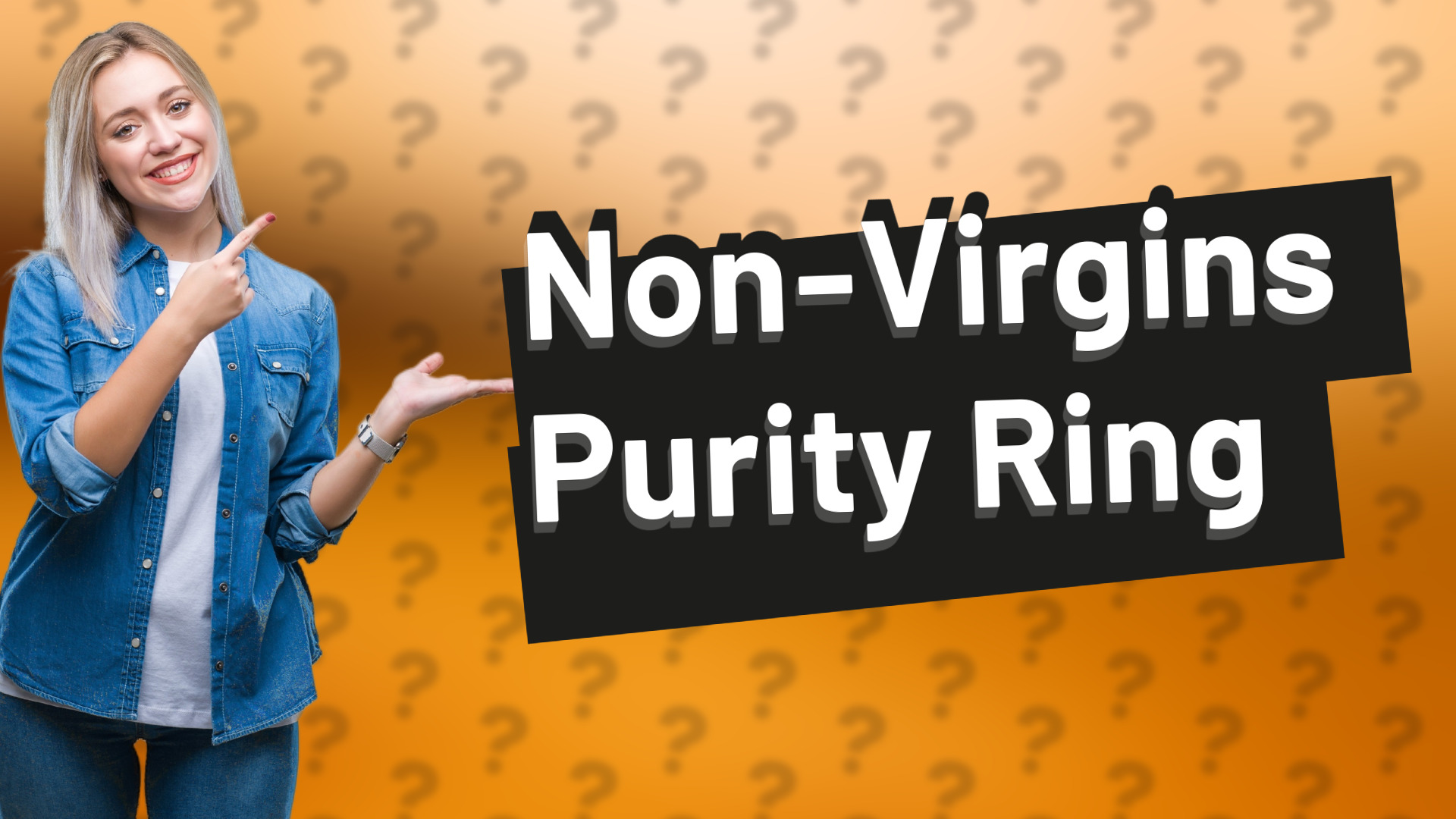 Non-Virgins Purity Ring