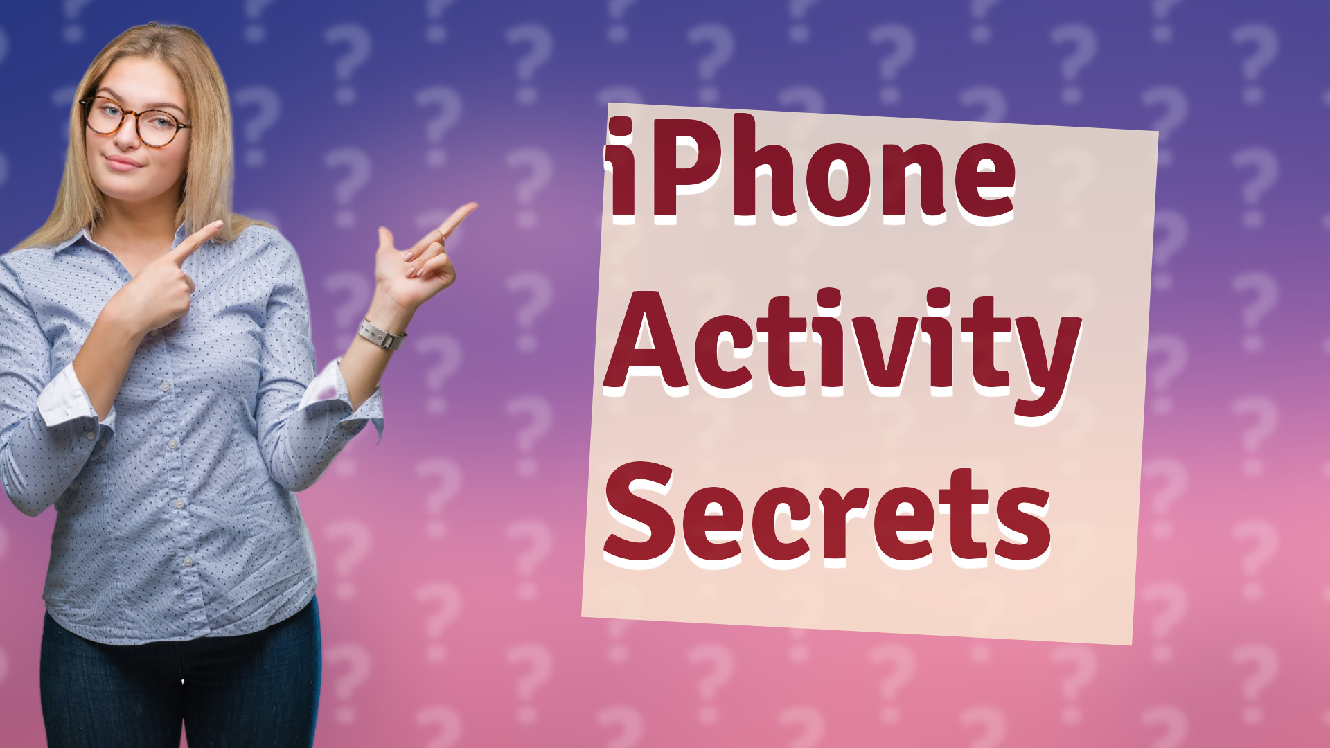 iPhone Activity Secrets