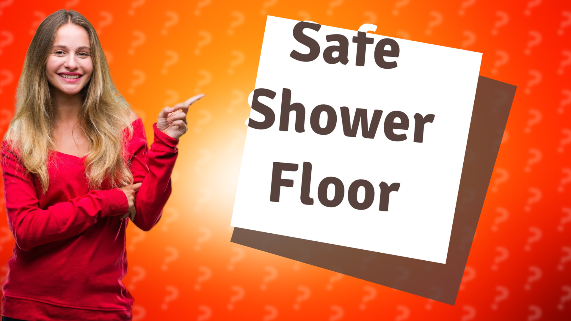 Safe Shower Floor