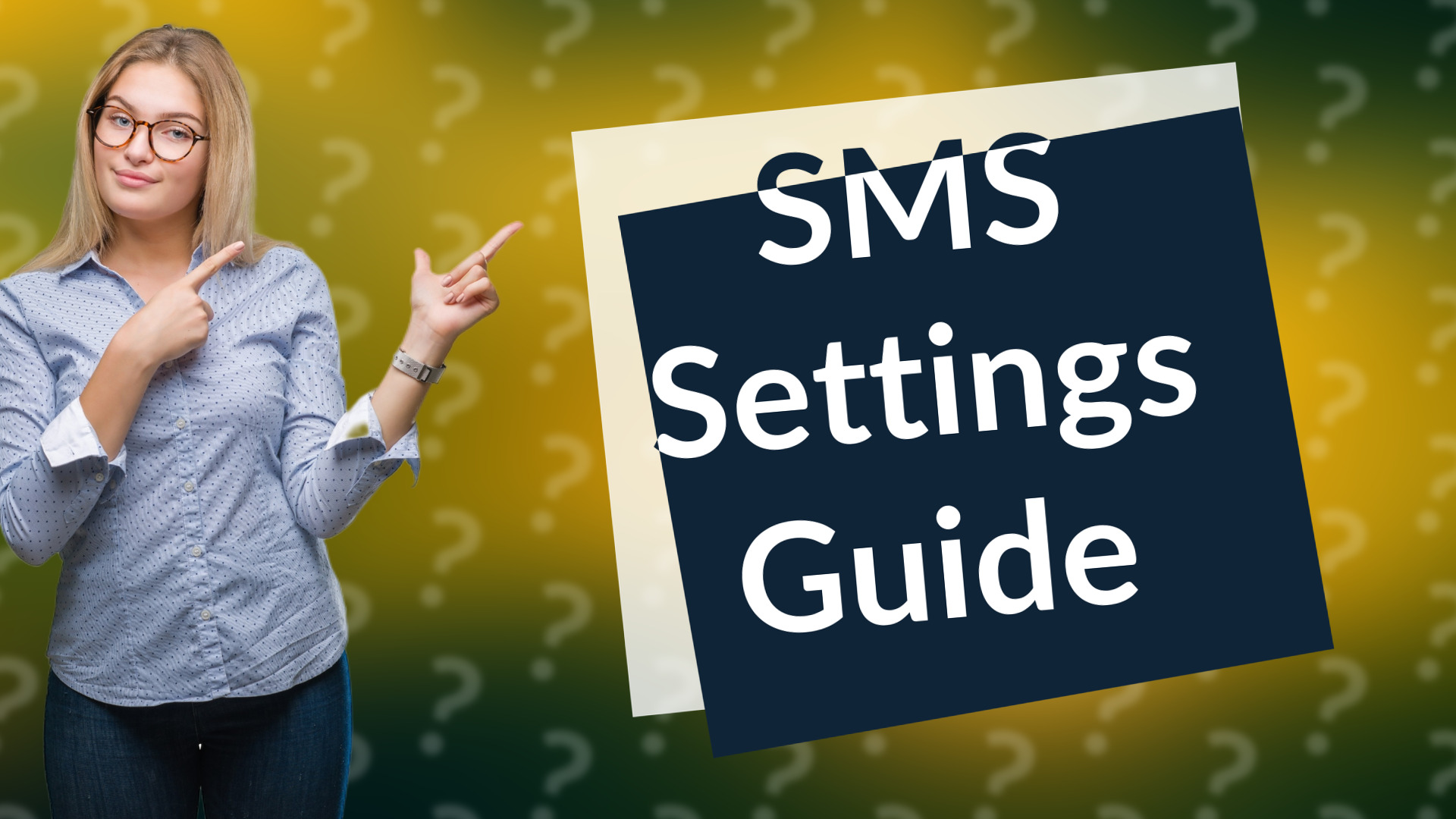 SMS Settings Guide