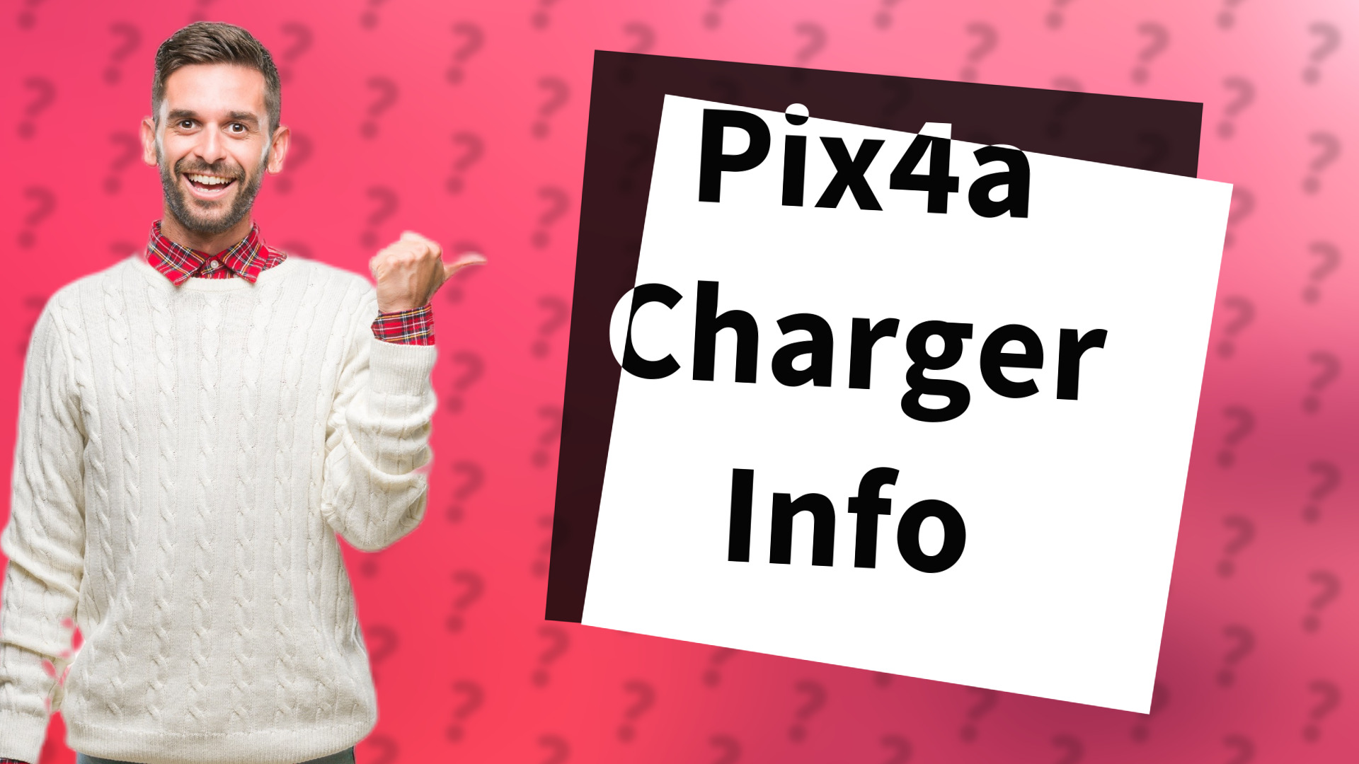Pix4a Charger Info