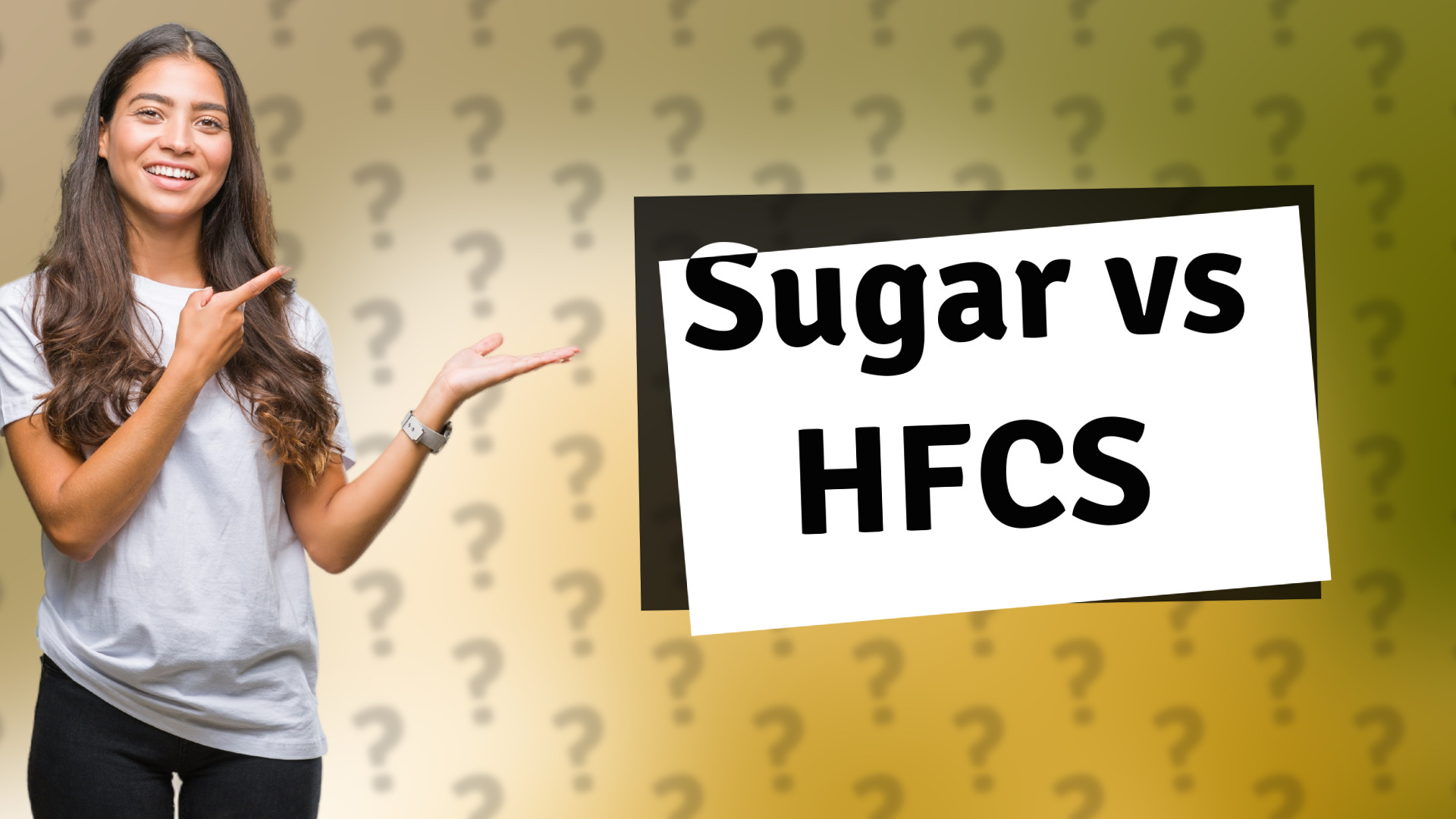 Sugar vs HFCS