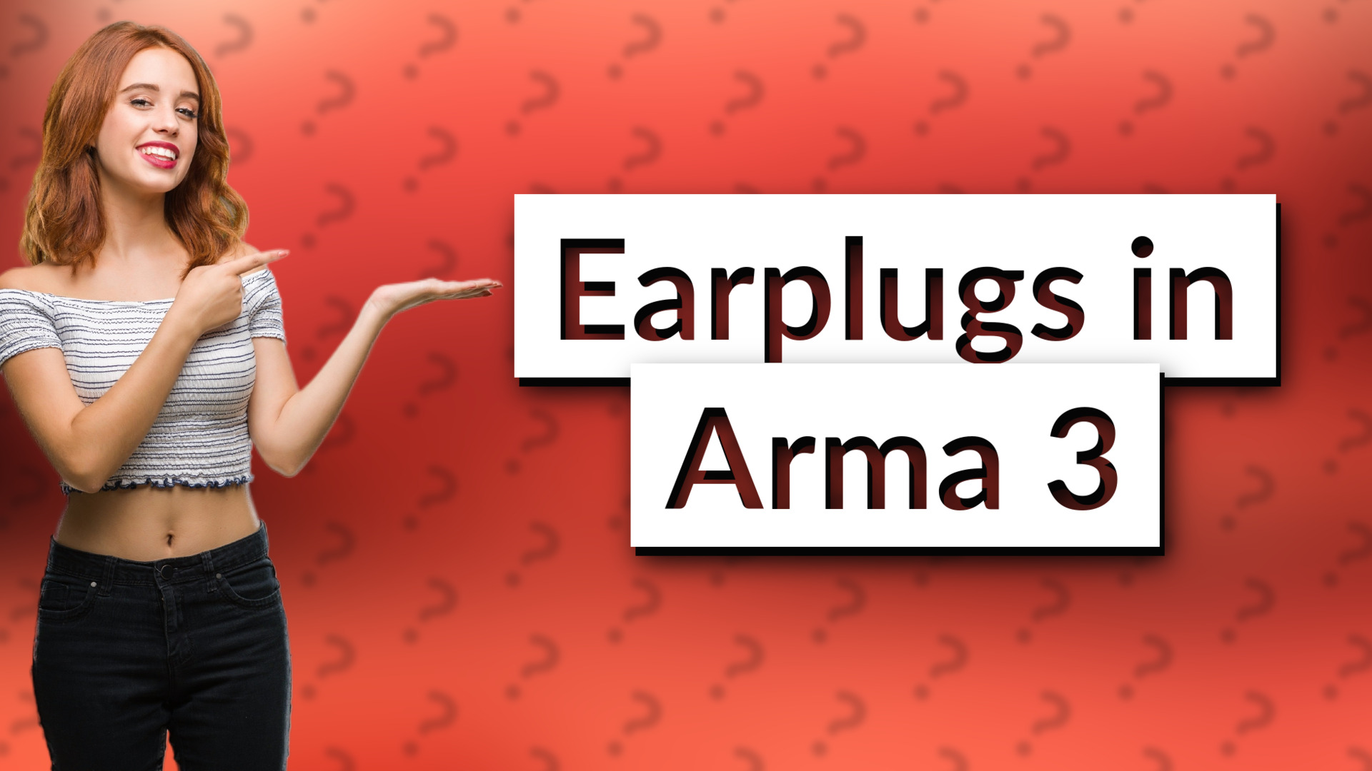 Earplugs in Arma 3