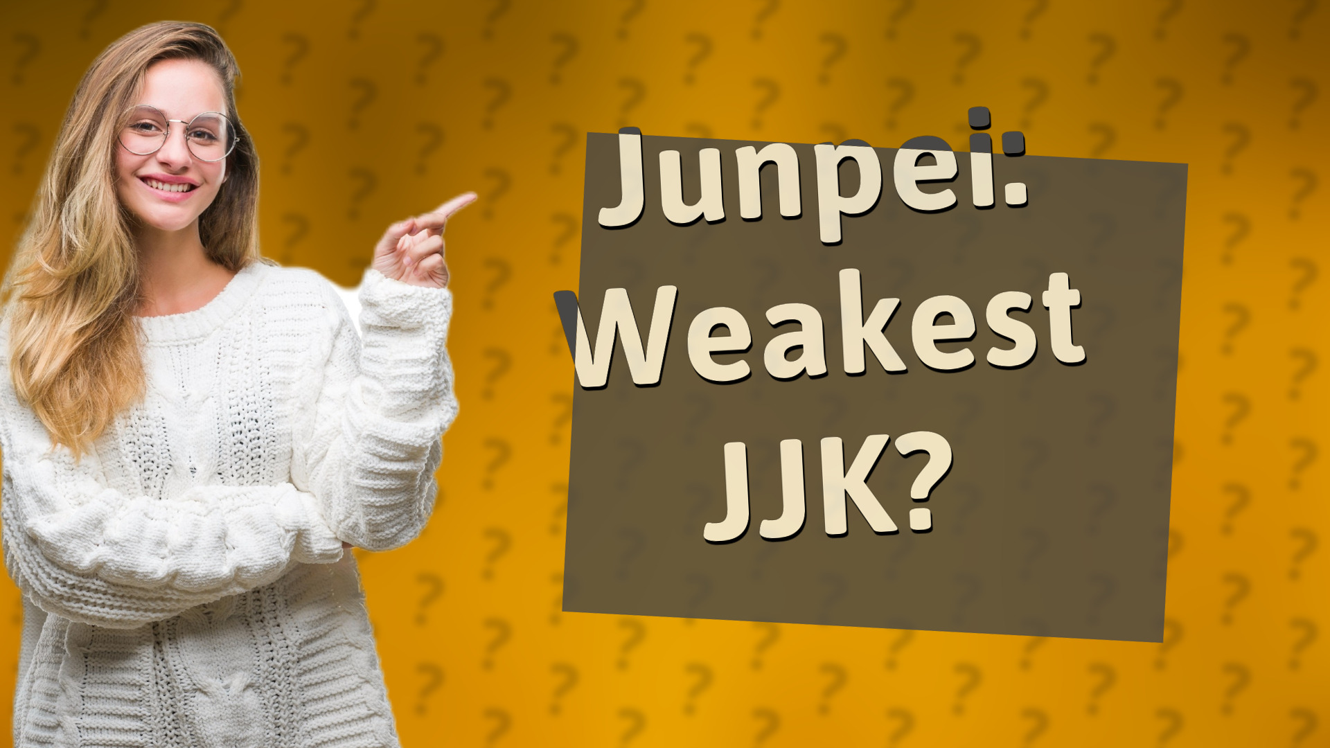 Junpei: Weakest JJK?
