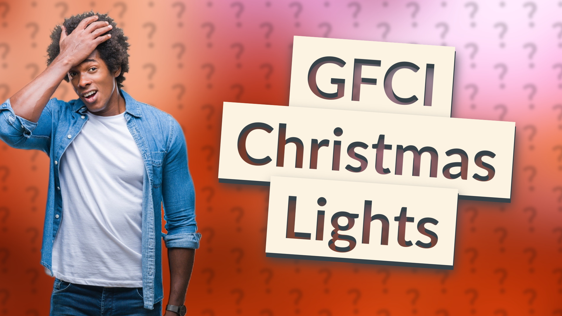 GFCI Christmas Lights