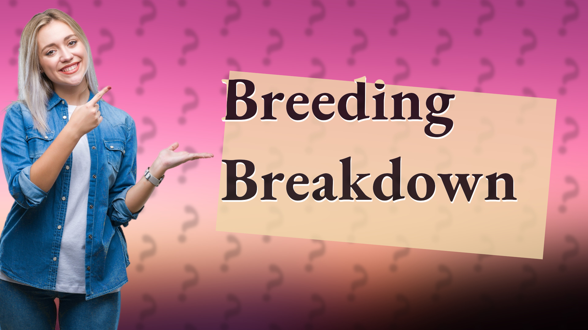 Breeding Breakdown