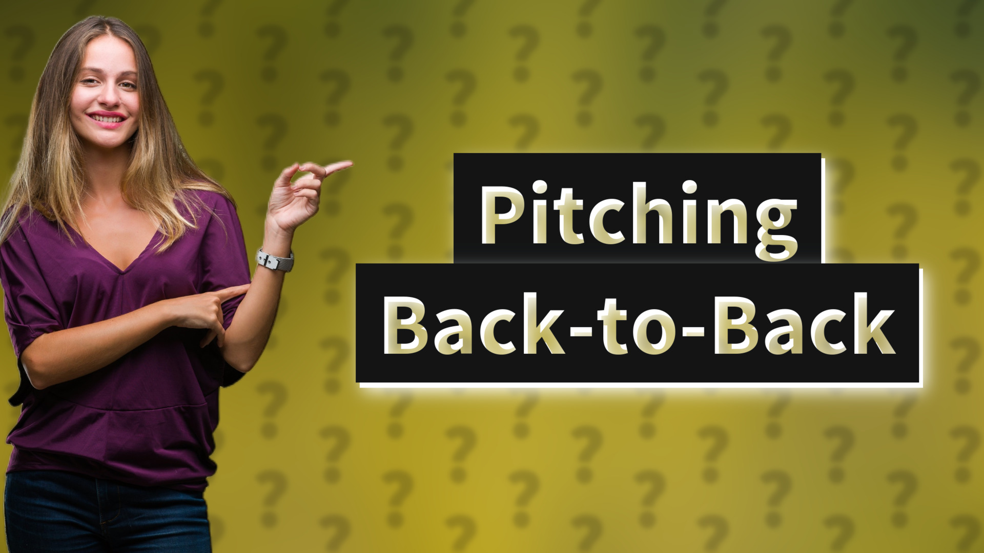 Pitching Back-to-Back