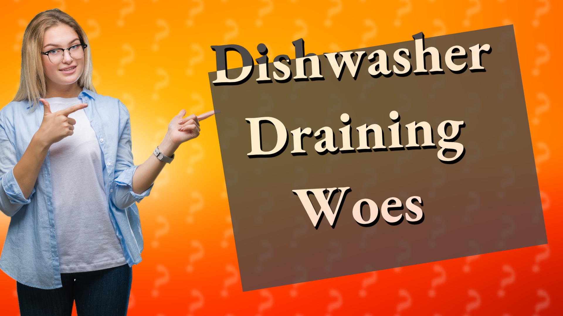 Dishwasher Draining Woes