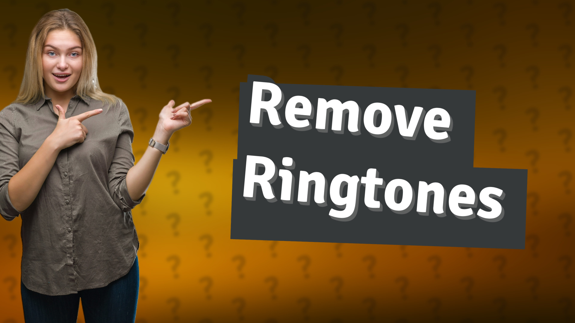 Remove Ringtones