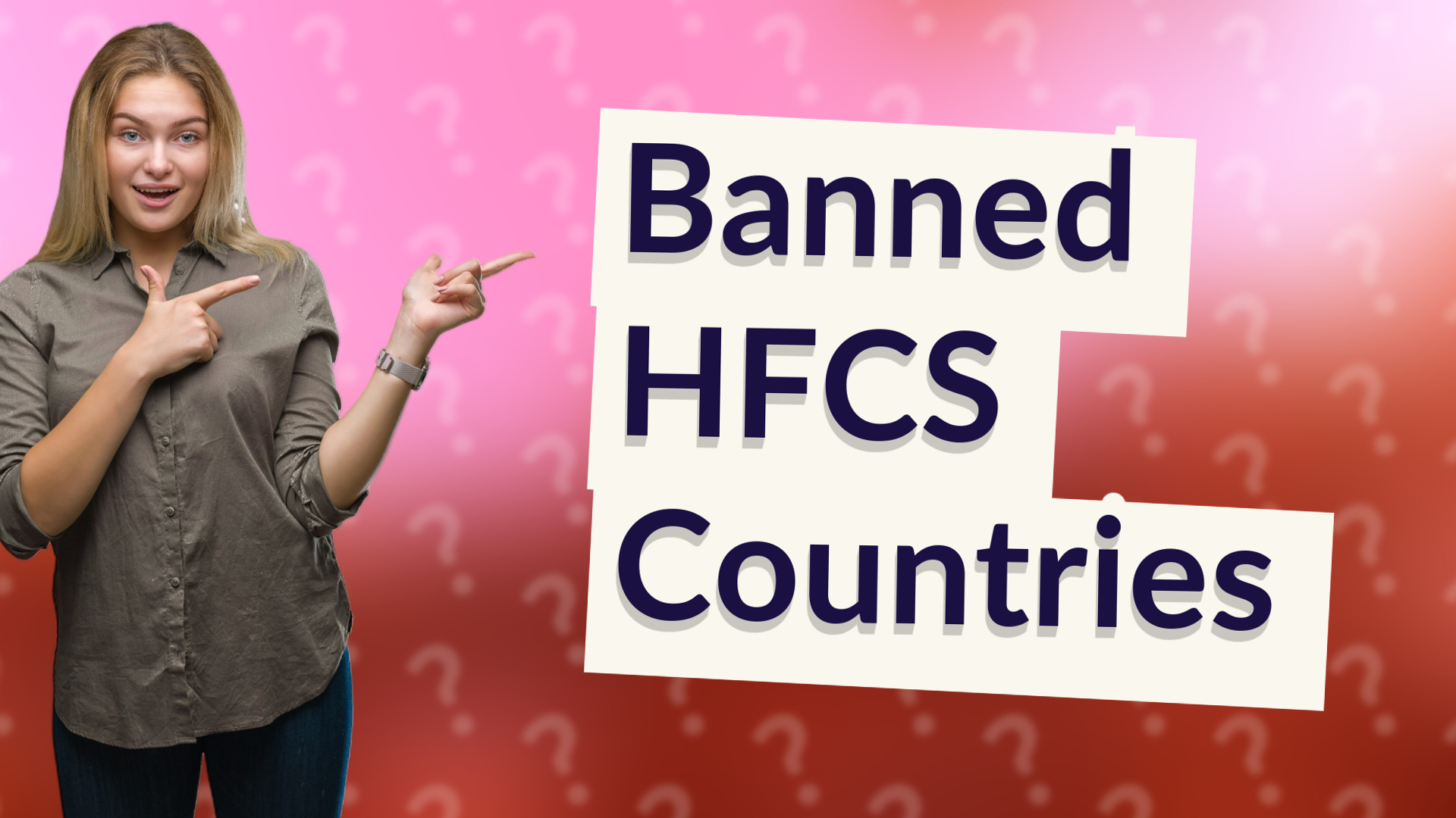Banned HFCS Countries