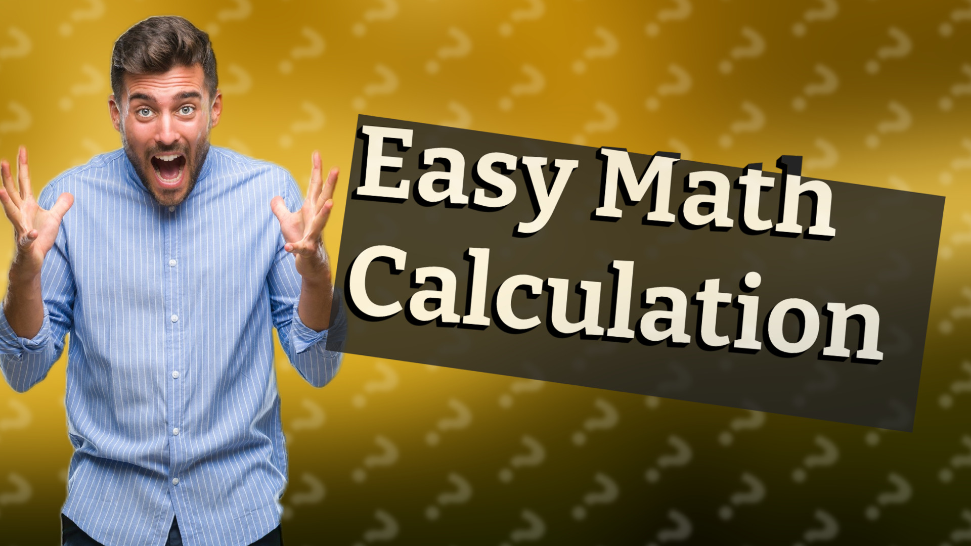 Easy Math Calculation