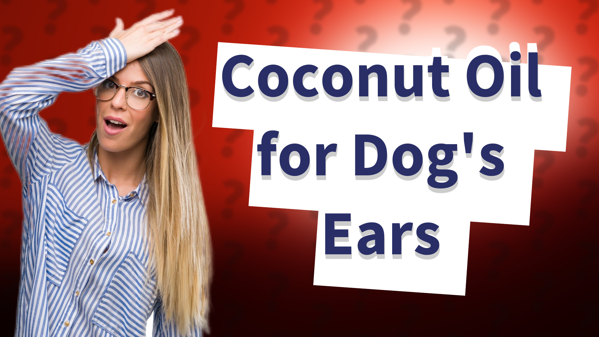 Coconut Oil for Dog's Ears