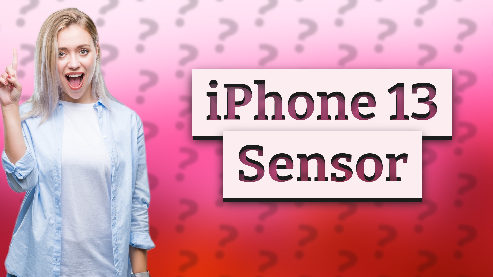 iPhone 13 Sensor