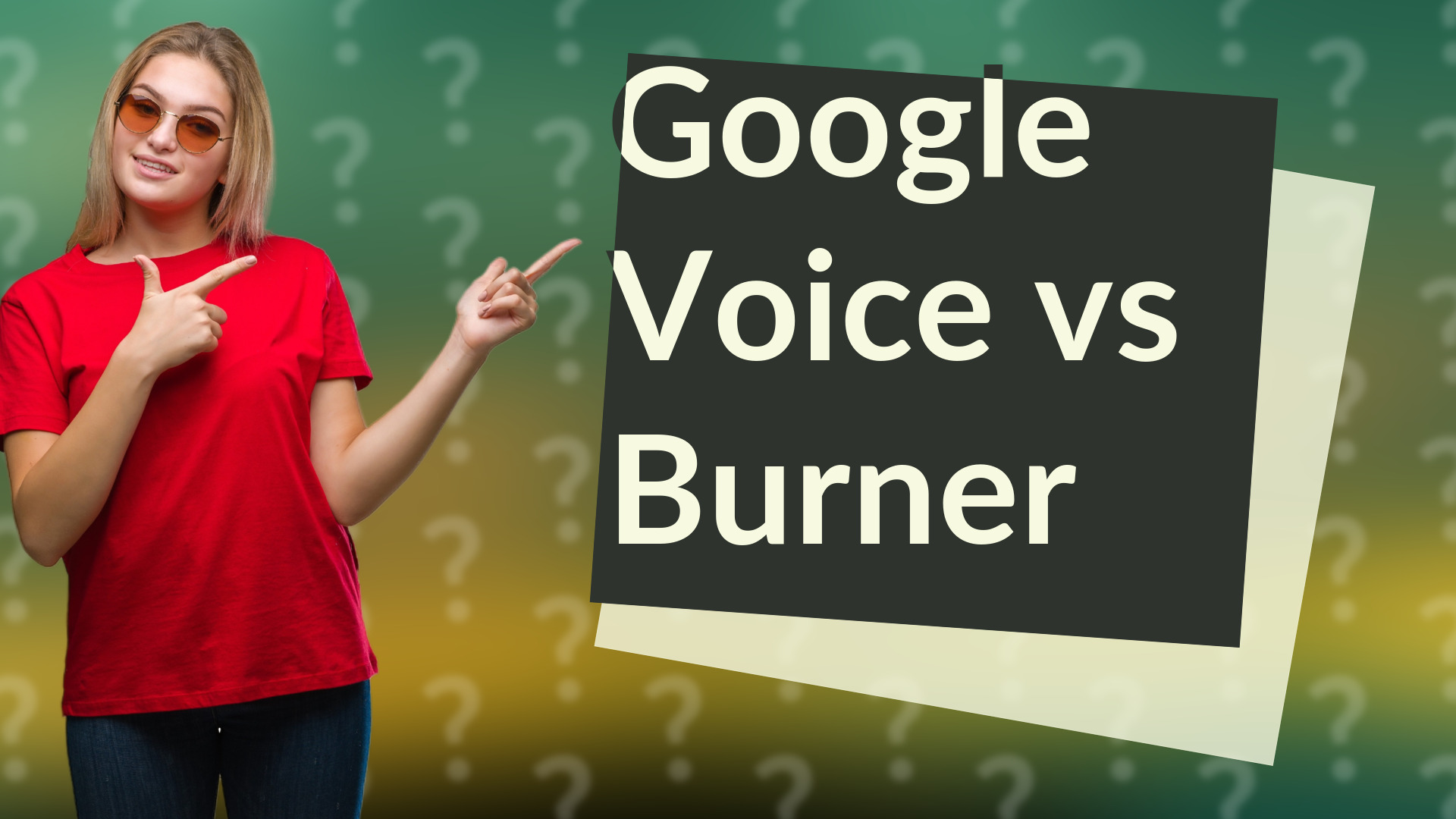 Google Voice vs Burner