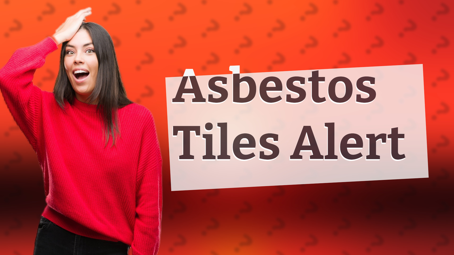 Asbestos Tiles Alert
