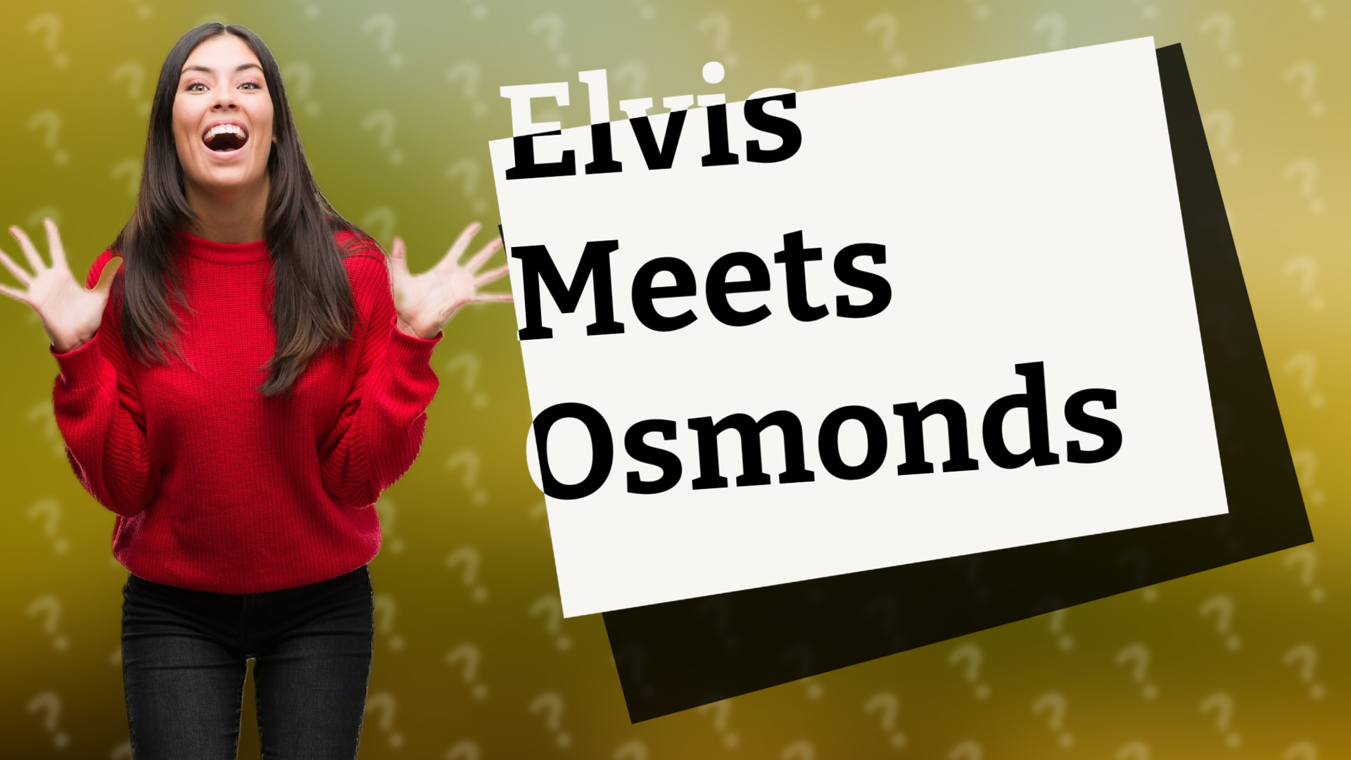 Elvis Meets Osmonds