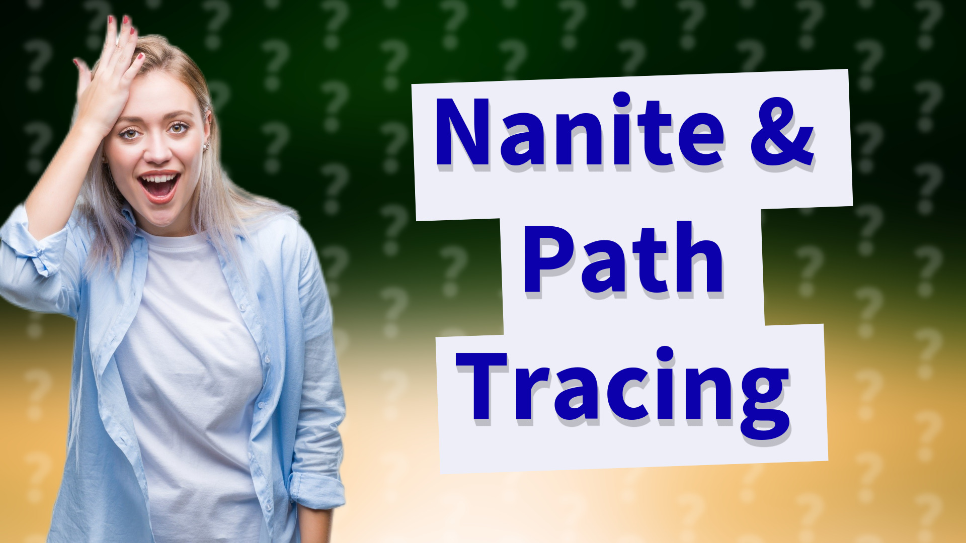 Nanite & Path Tracing