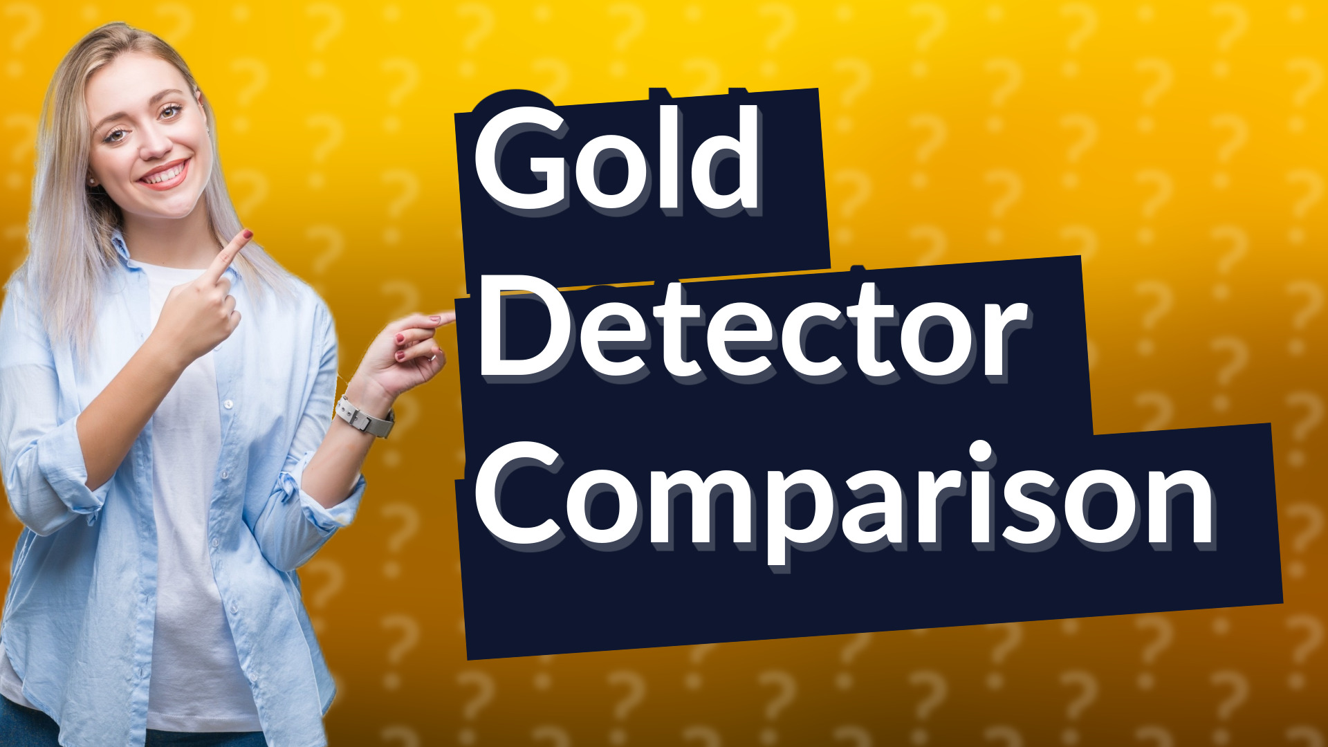 Gold Detector Comparison