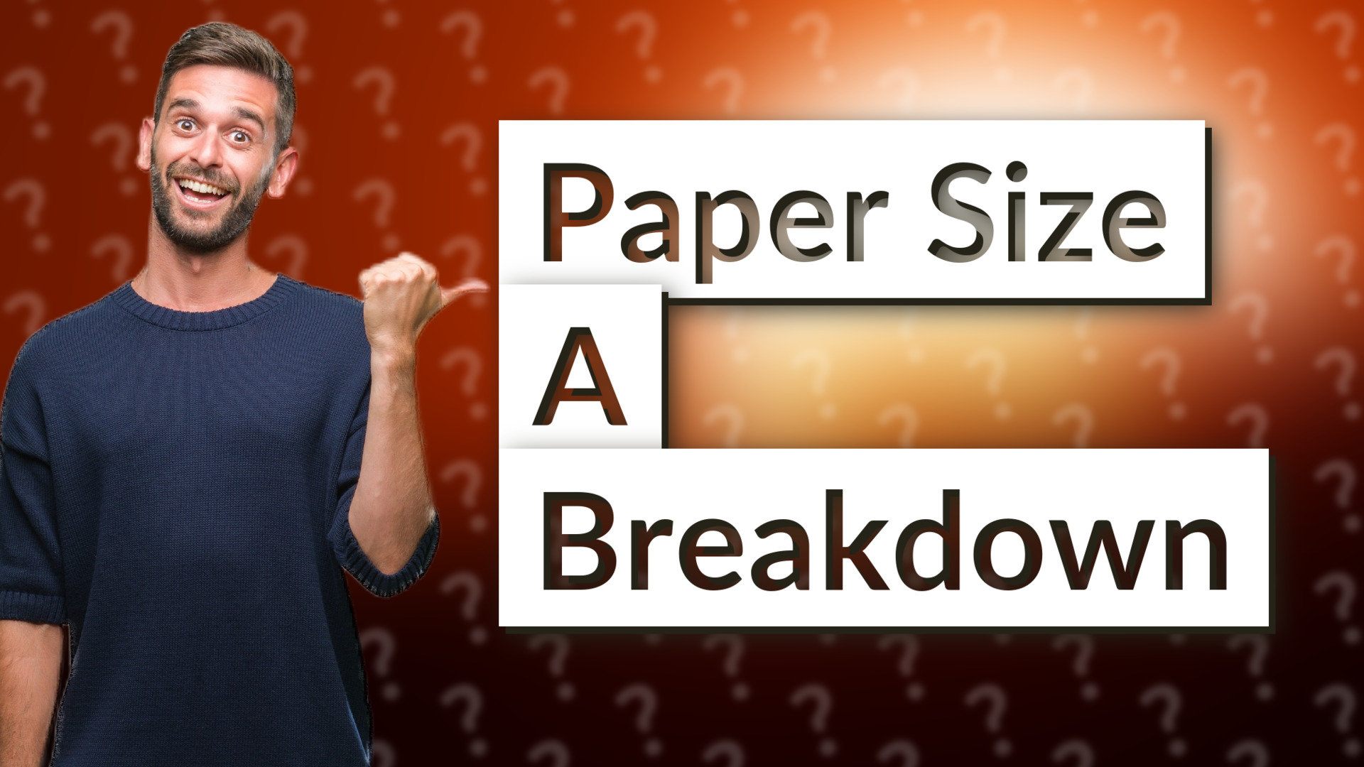 Paper Size A Breakdown