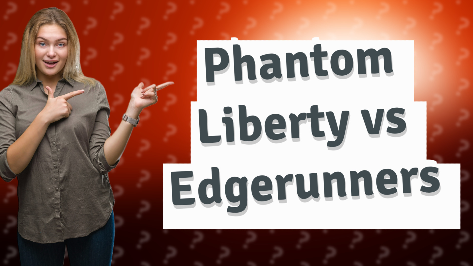 Phantom Liberty vs Edgerunners