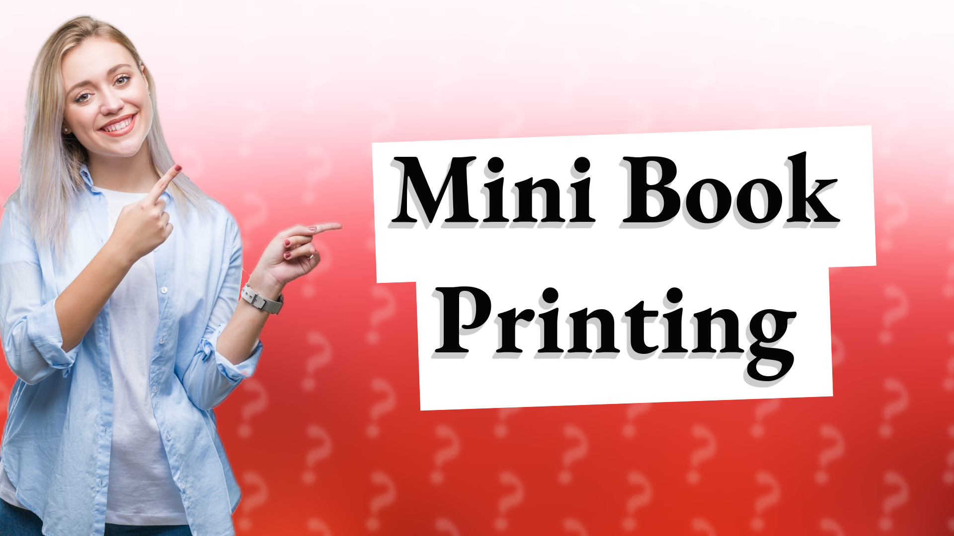 Mini Book Printing