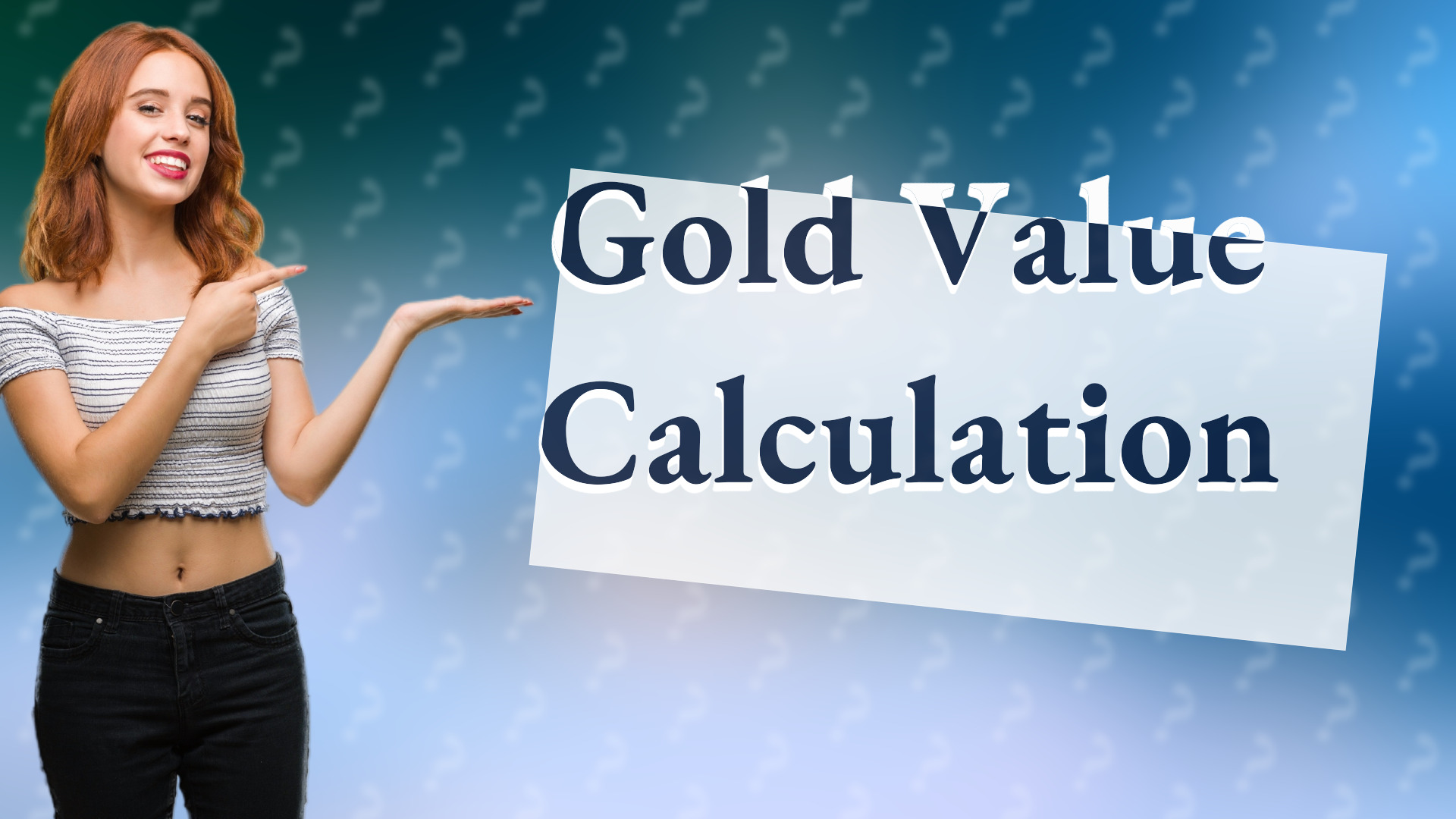Gold Value Calculation