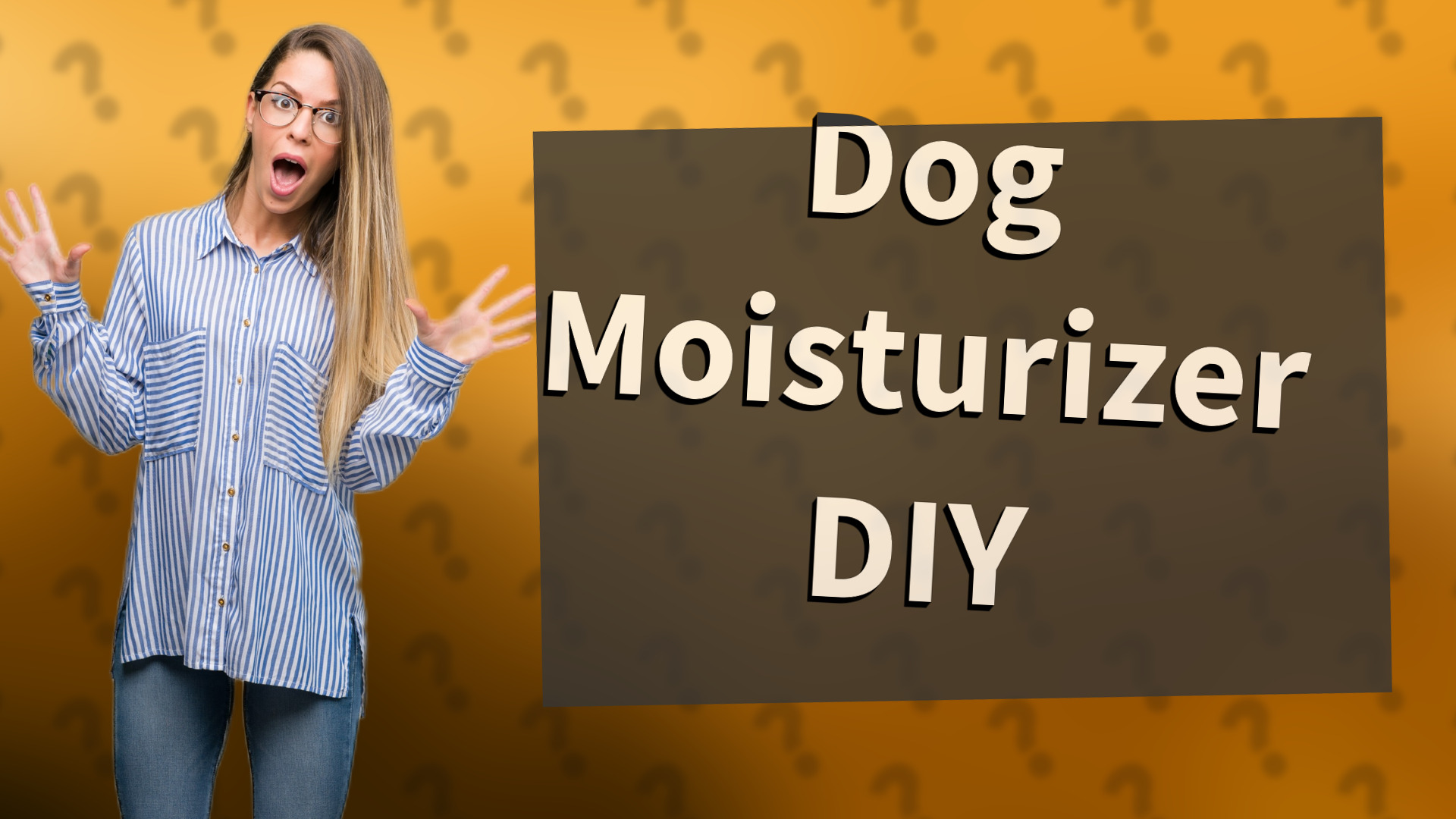 Dog Moisturizer DIY