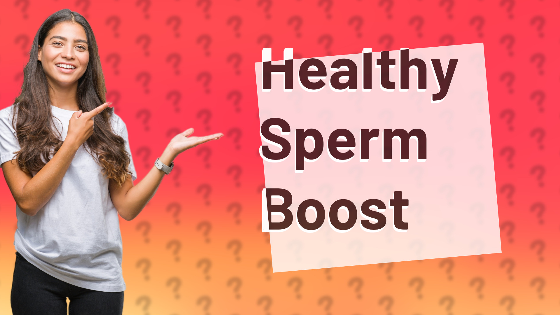 Healthy Sperm Boost