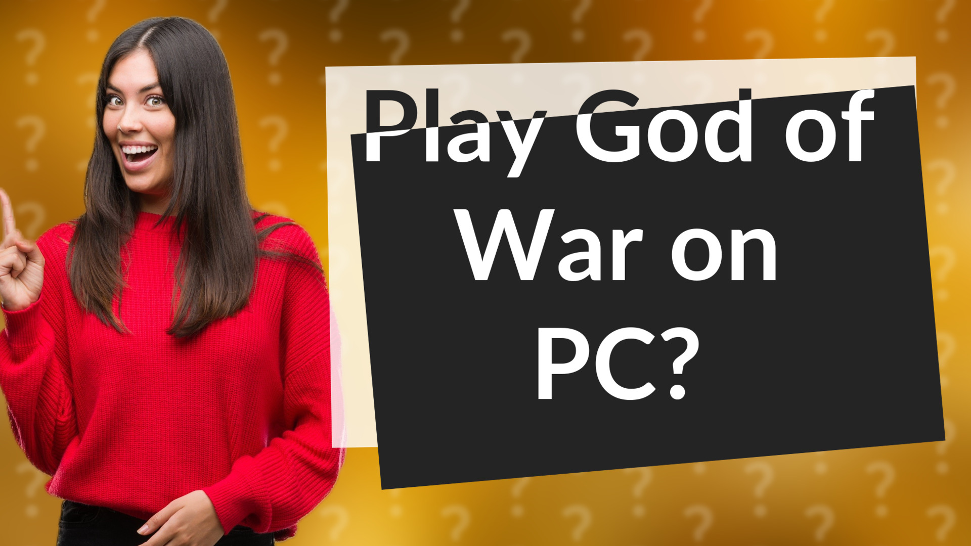 Play God of War on PC?
