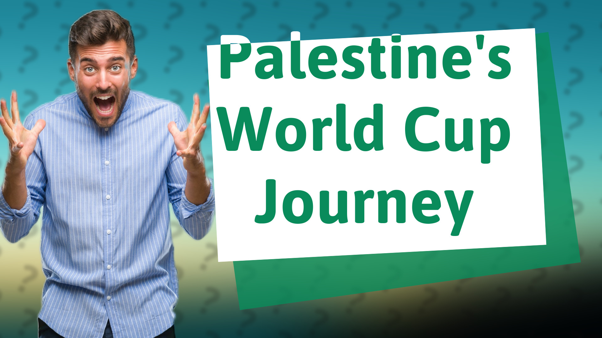 Palestine's World Cup Journey