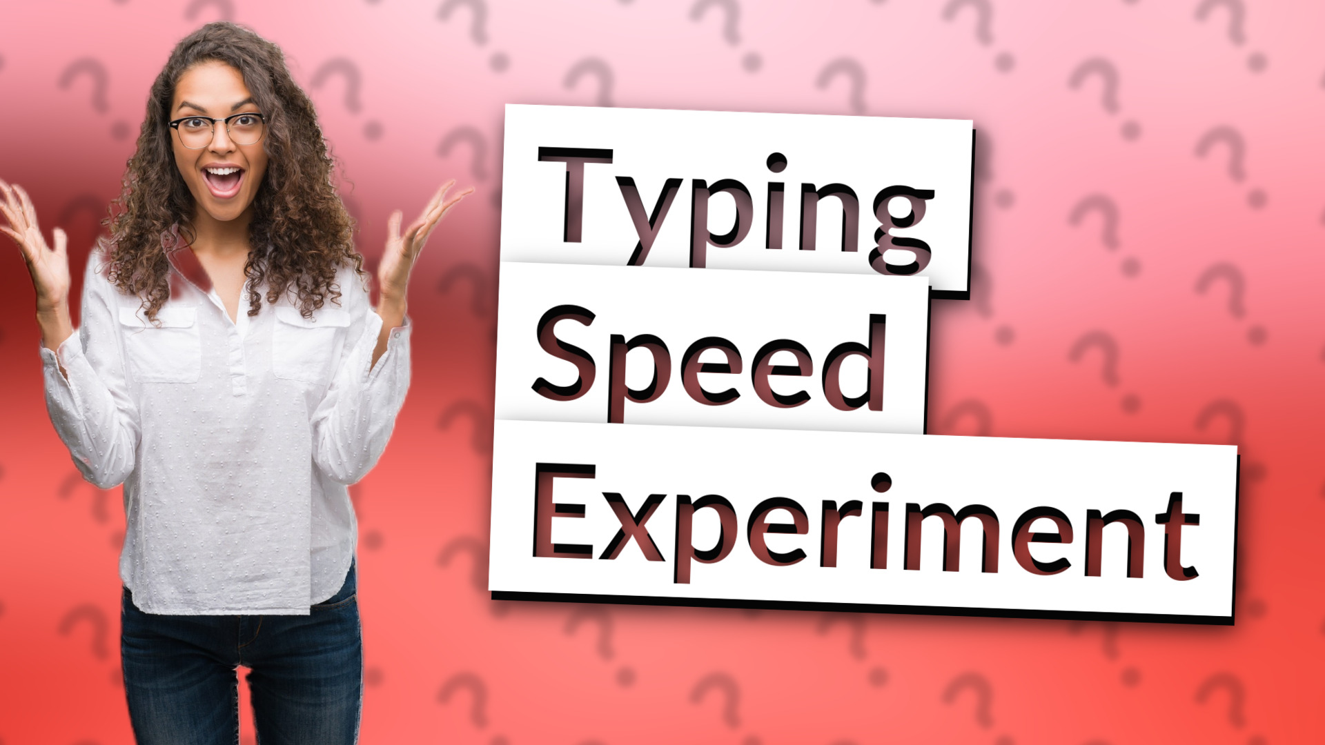 Typing Speed Experiment